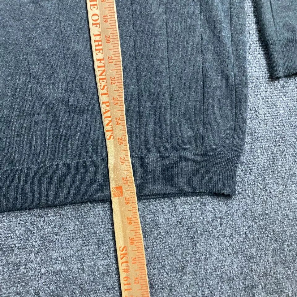 Other Roaman's Sweater Women's 2X 26/28 Gray V-Neck Pullover Size ONE SIZE - 5 Thumbnail