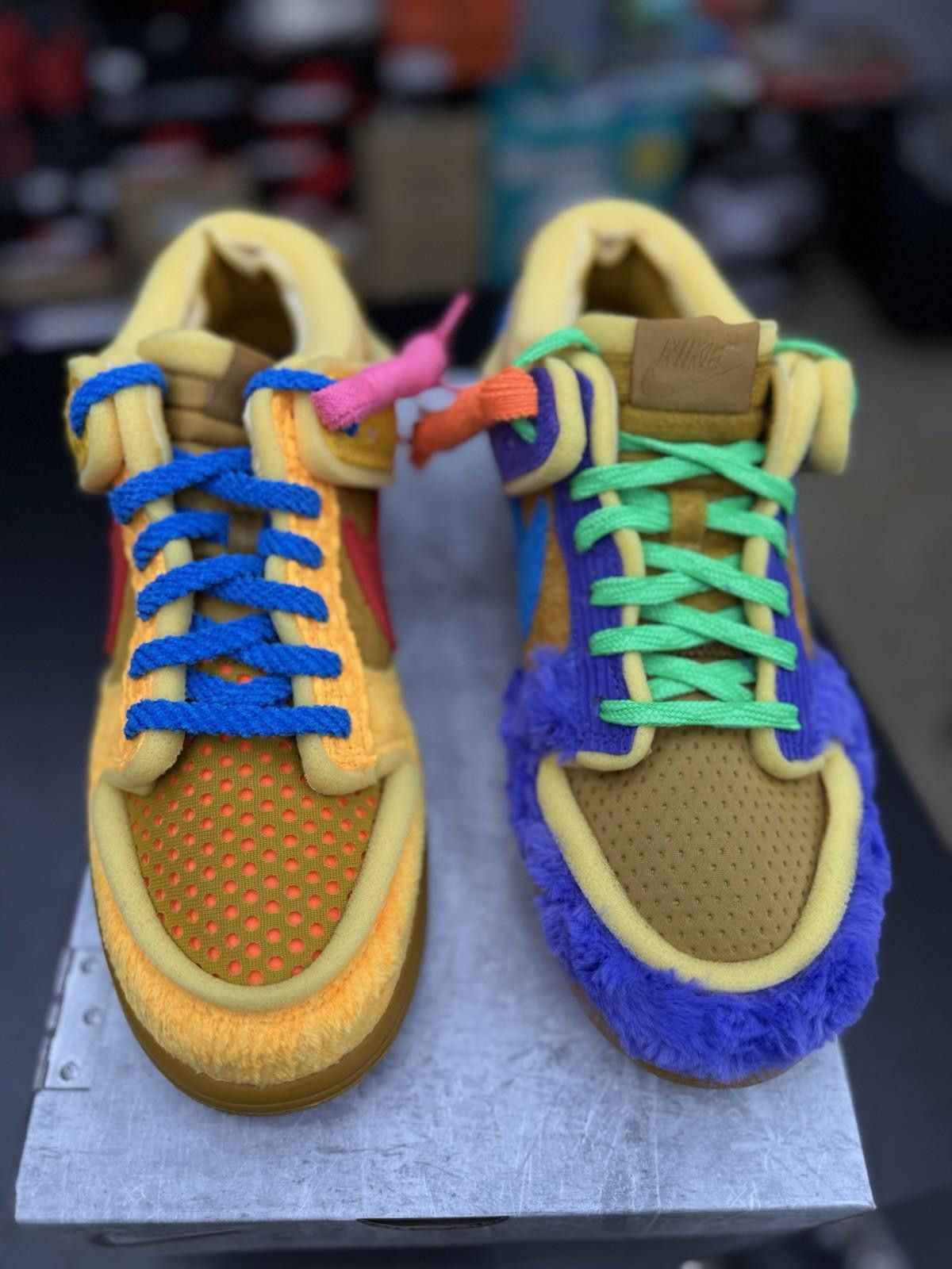 Nike Size 9.5 Cactus Plant Flea Market x Dunk Swamp Sponge Purple Size US 9.5 / EU 42-43 - 2 Thumbnail