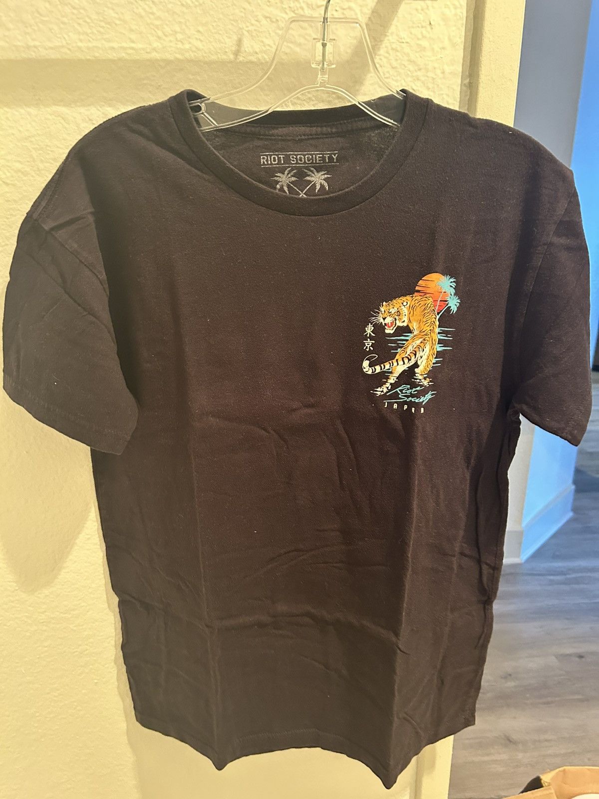 Japanese Brand RIOT SOCIETY Japan Tiger Tee Size US S / EU 44-46 / 1 - 1 Thumbnail