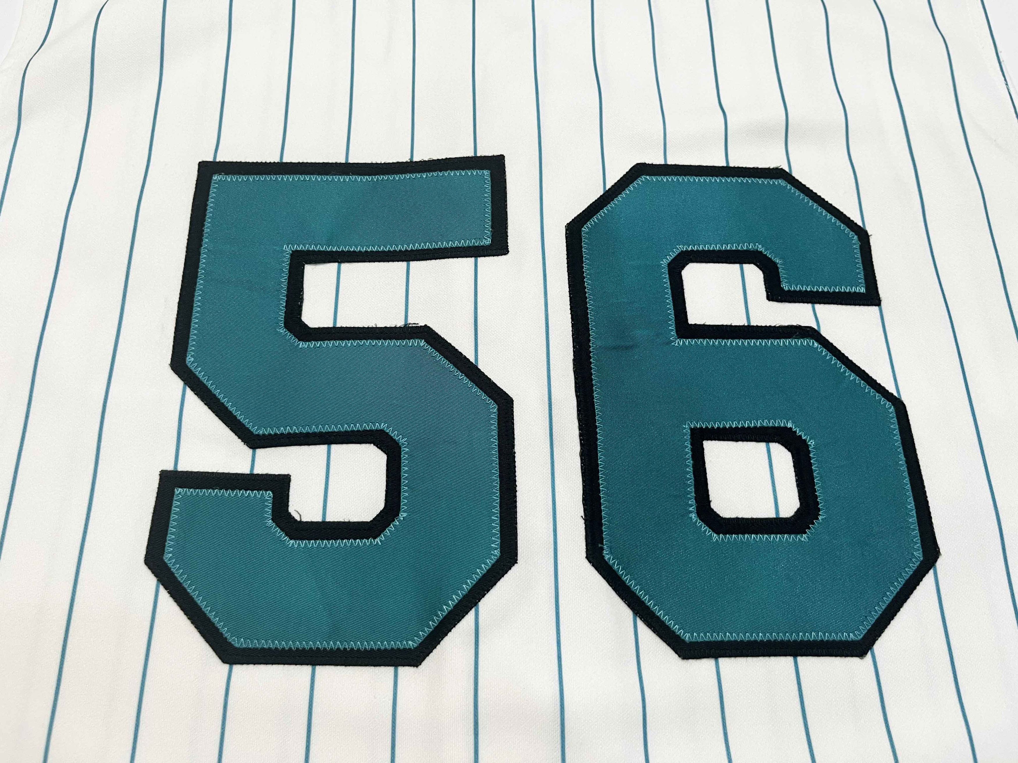 Russell Athletic Vtg Russell Diamond MLB Florida Marlins #56 Vest Jersey Size US L / EU 52-54 / 3 - 6 Thumbnail