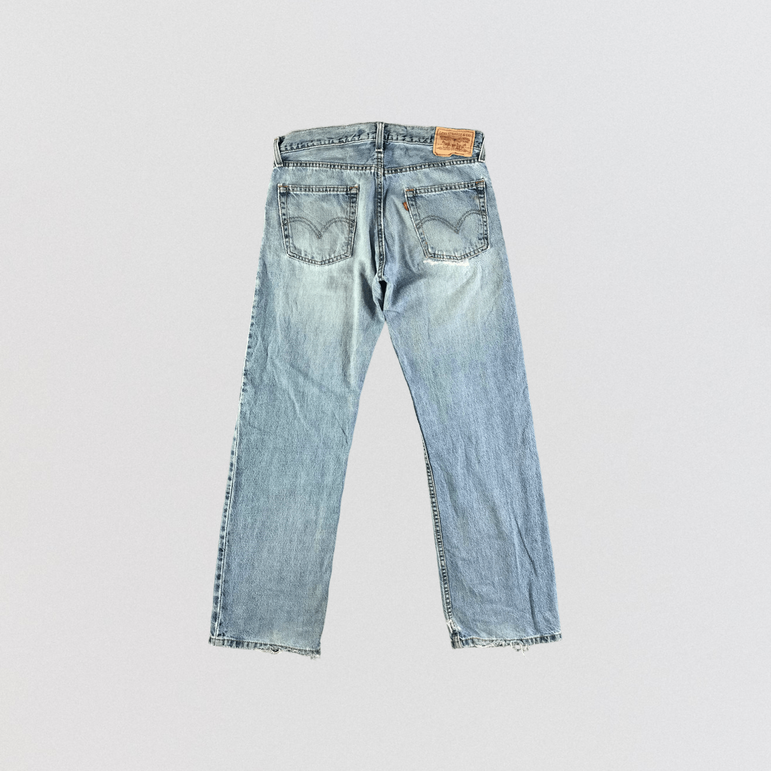 Levi's × Vintage Vintage Blue Wash Levis 529 Jeans-JM3376 Size 33" - 2 Thumbnail