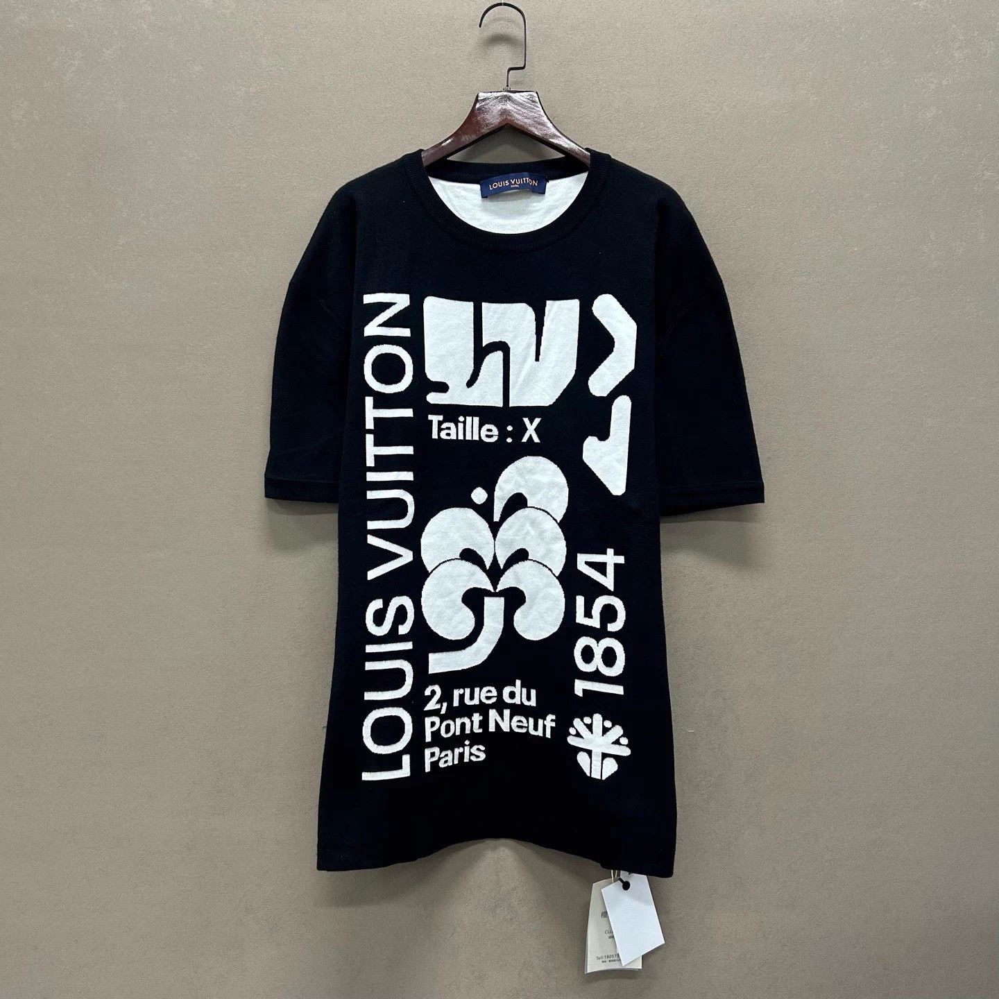 Louis Vuitton LV knit logo short-sleeve 95 New XL Size US XL / EU 56 / 4 - 1 Thumbnail