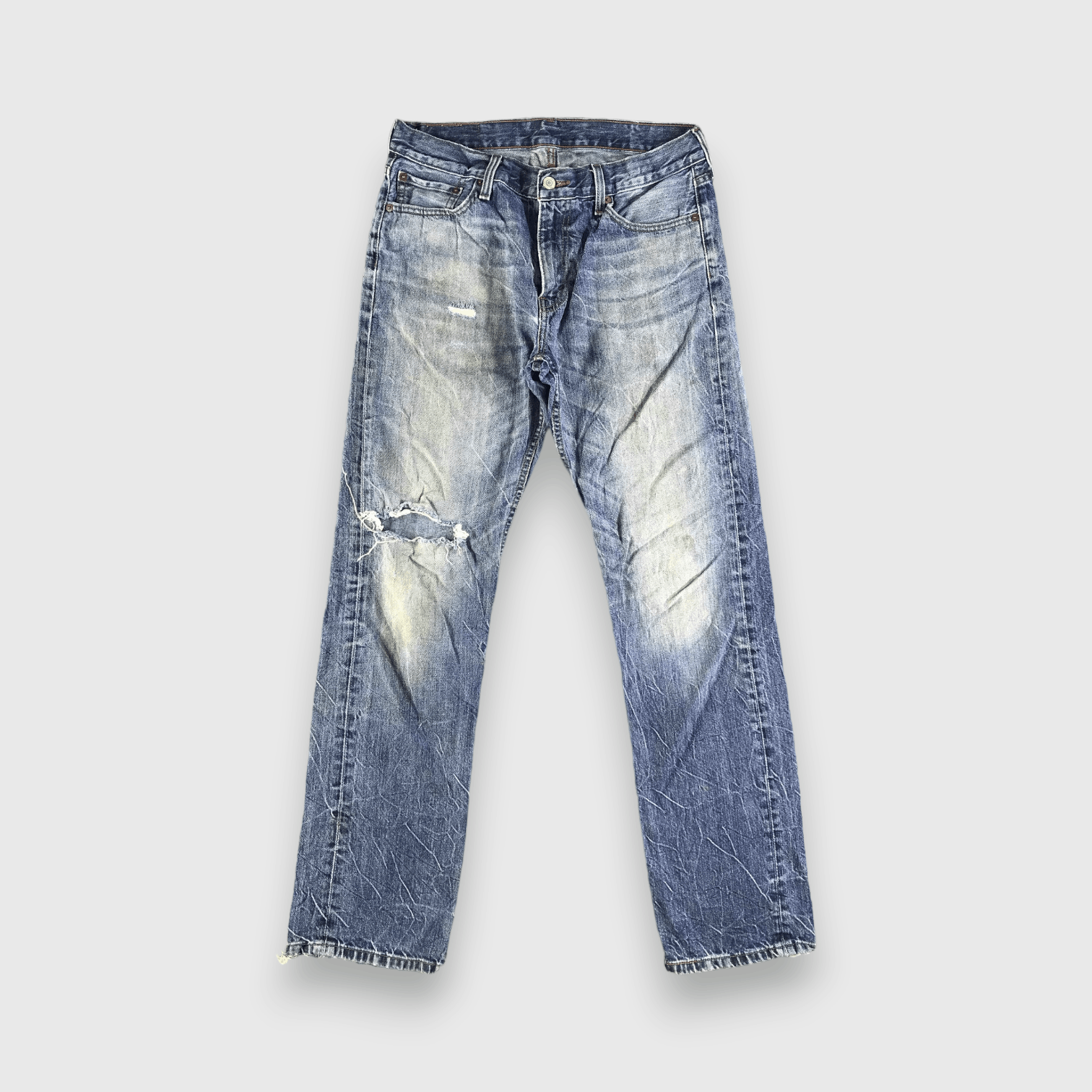 Levi's Vintage Blue Wash Levis 504 Jeans-J3181 Size US 33 - 1 Thumbnail