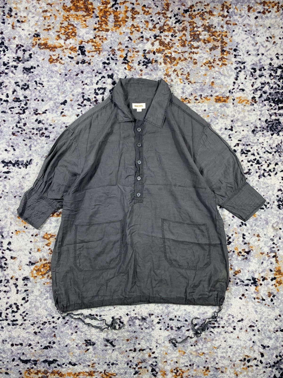 Diesel Diesel blouses linen Oversize yohji style Size S / US 4 / IT 40 - 1 Thumbnail