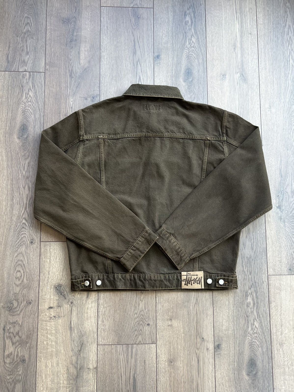 Stussy Stussy Denim Trucker Jacket Brown XL Size US XL / EU 56 / 4 - 2 Thumbnail