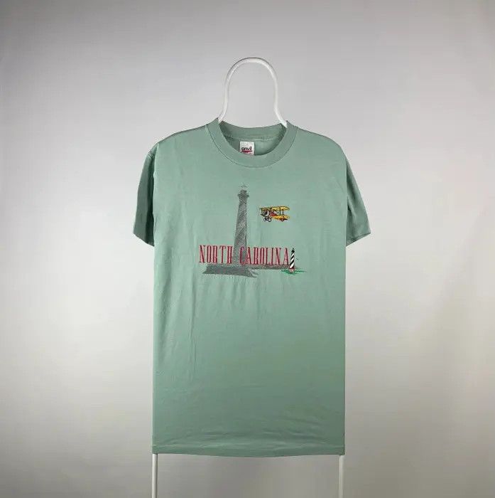 Band Tees North Carolina T-shirt anvil vintage band tee made in USA Size US L / EU 52-54 / 3 - 1 Thumbnail