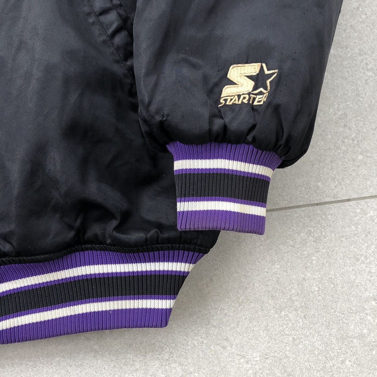 Starter Vintage Starter Diamond Collection Devil Rays Bomber Jacket Size US L / EU 52-54 / 3 - 9 Thumbnail