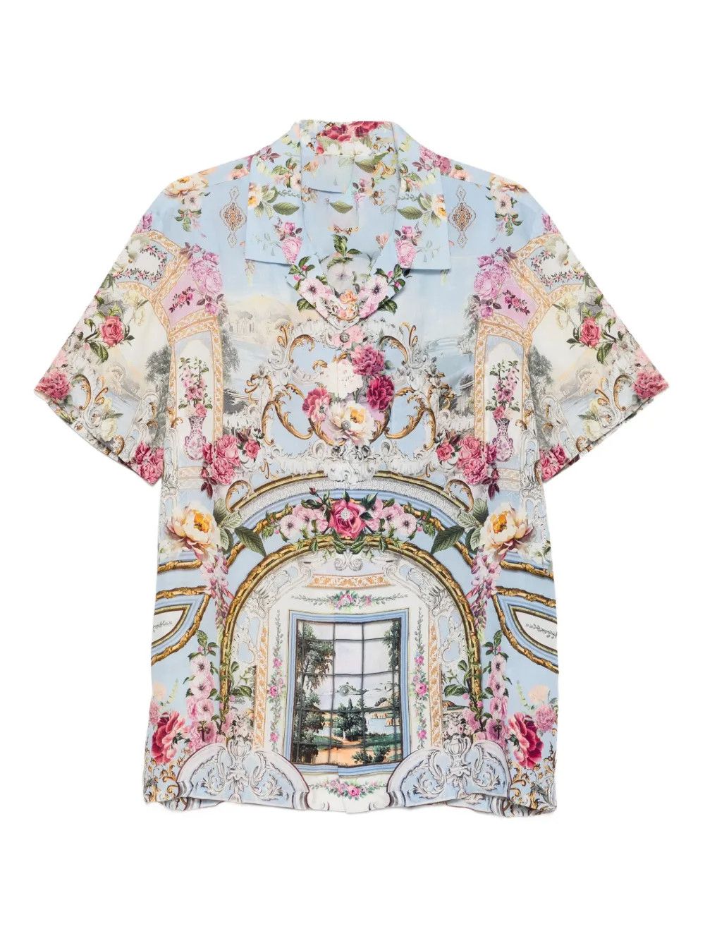 Other Floral Baroque-Print Shirt Size US XL / EU 56 / 4 - 4 Thumbnail