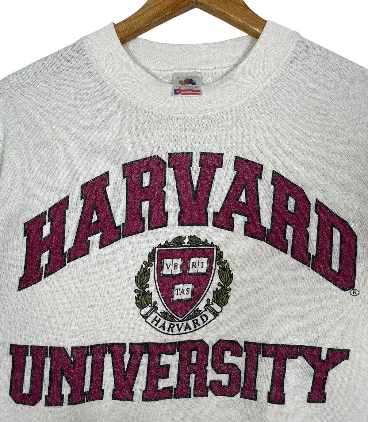 Vintage 90s Vintage Havard University Crew Neck Size US M / EU 48-50 / 2 - 4 Thumbnail