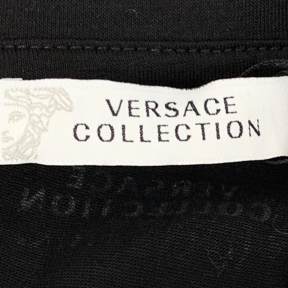 Versace Versace Black Floral Print Short Sleeve T-Shirt K26WX Size US L / EU 52-54 / 3 - 5 Thumbnail