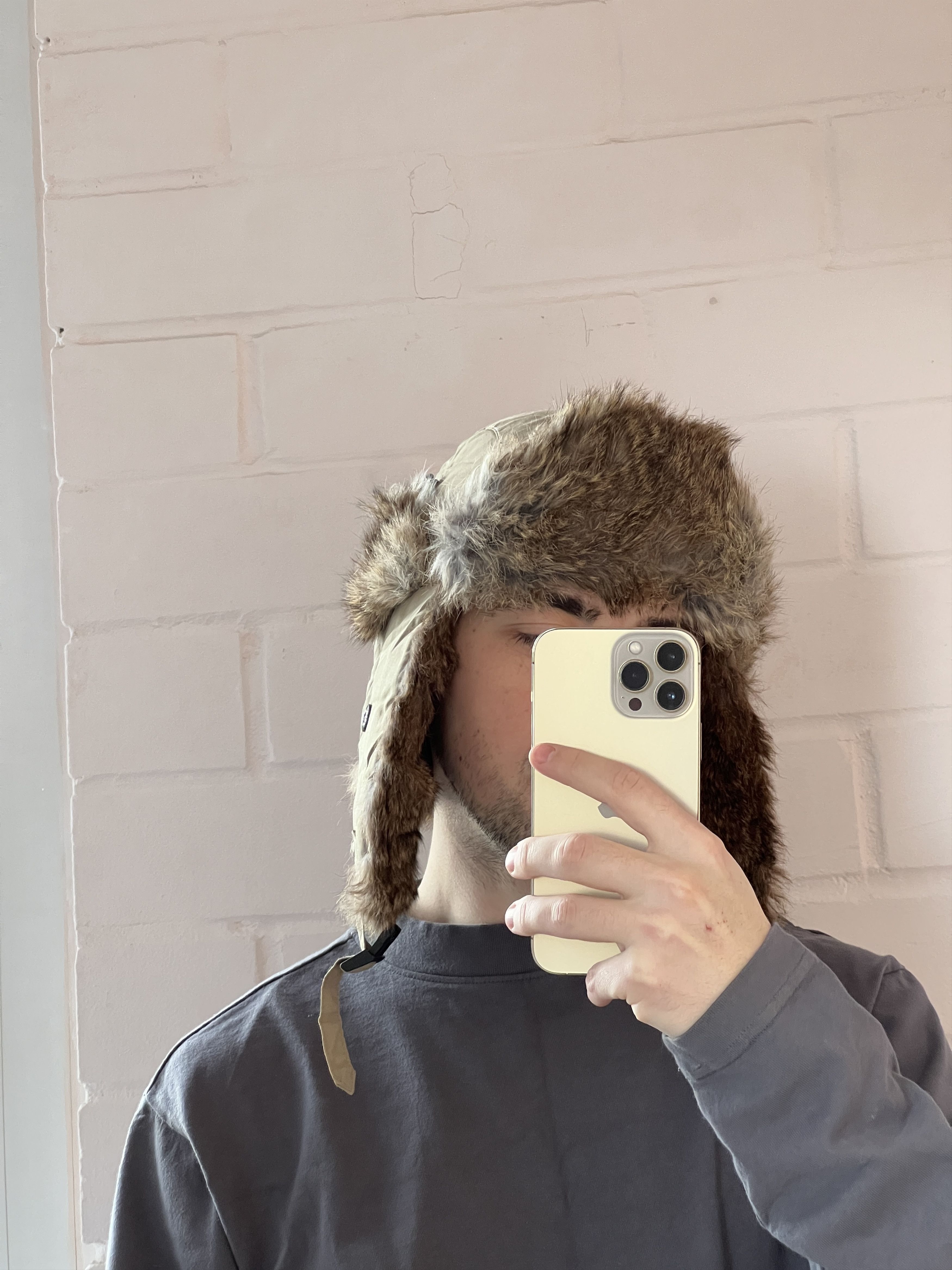 Woolrich Woolen Mills Vintage Woolrich Ushanka Floppy Ears Hat Real Rabbit Fur Size ONE SIZE - 3 Thumbnail