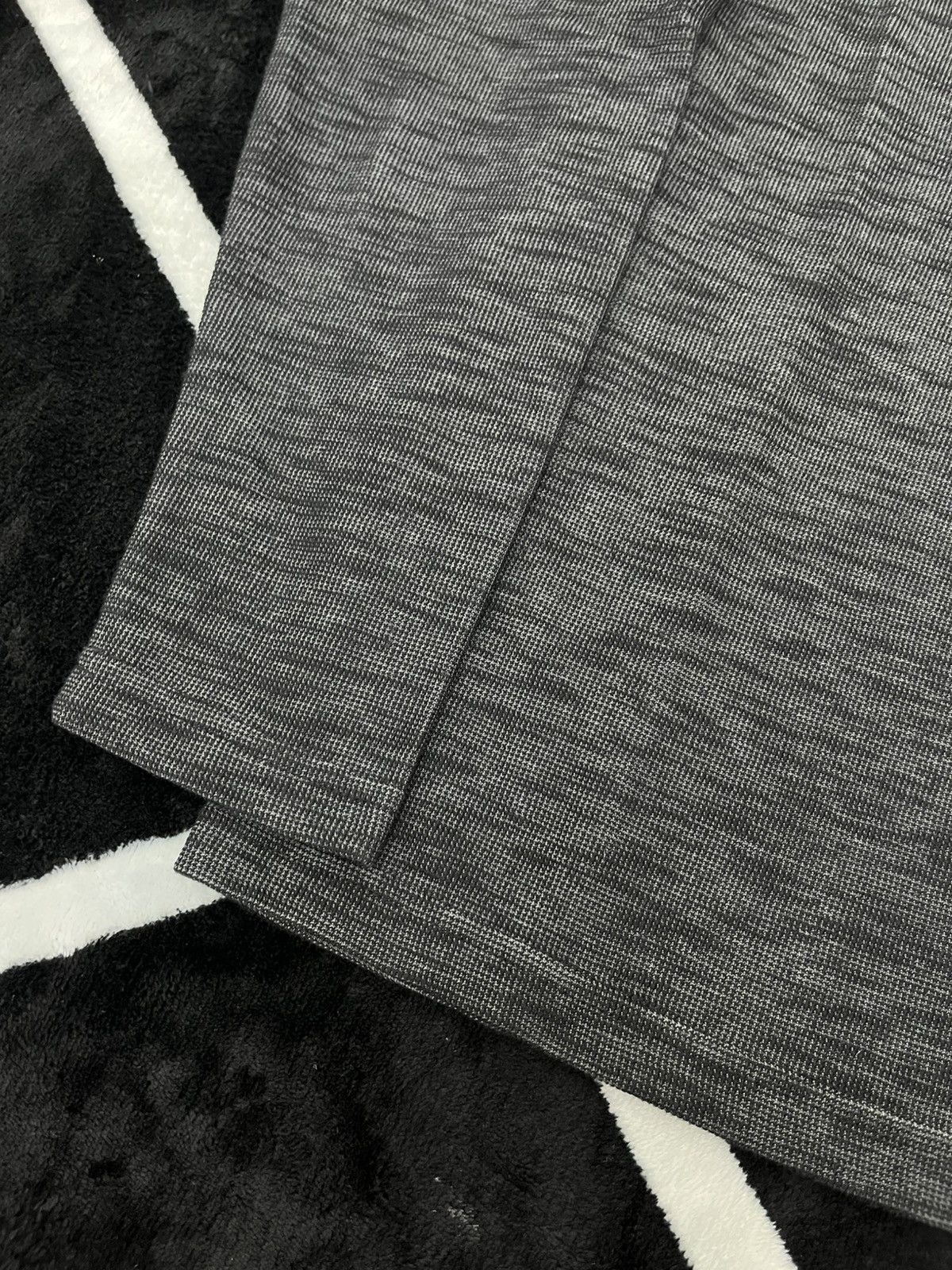 GOA Vintage Heather Grey Quarter Zip LS Shirt Gorpcore Style Size US M / EU 48-50 / 2 - 6 Thumbnail