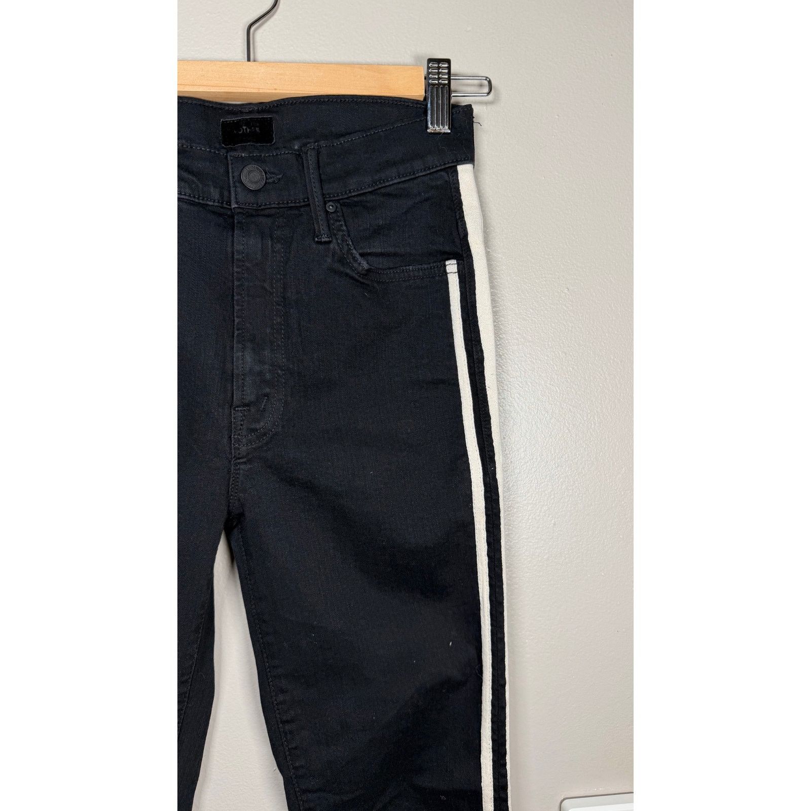 MOTHER Mother The Insider Crop Step Fray - Guilty Racer size 26 Size 26" / US 2 / IT 38 - 11 Thumbnail