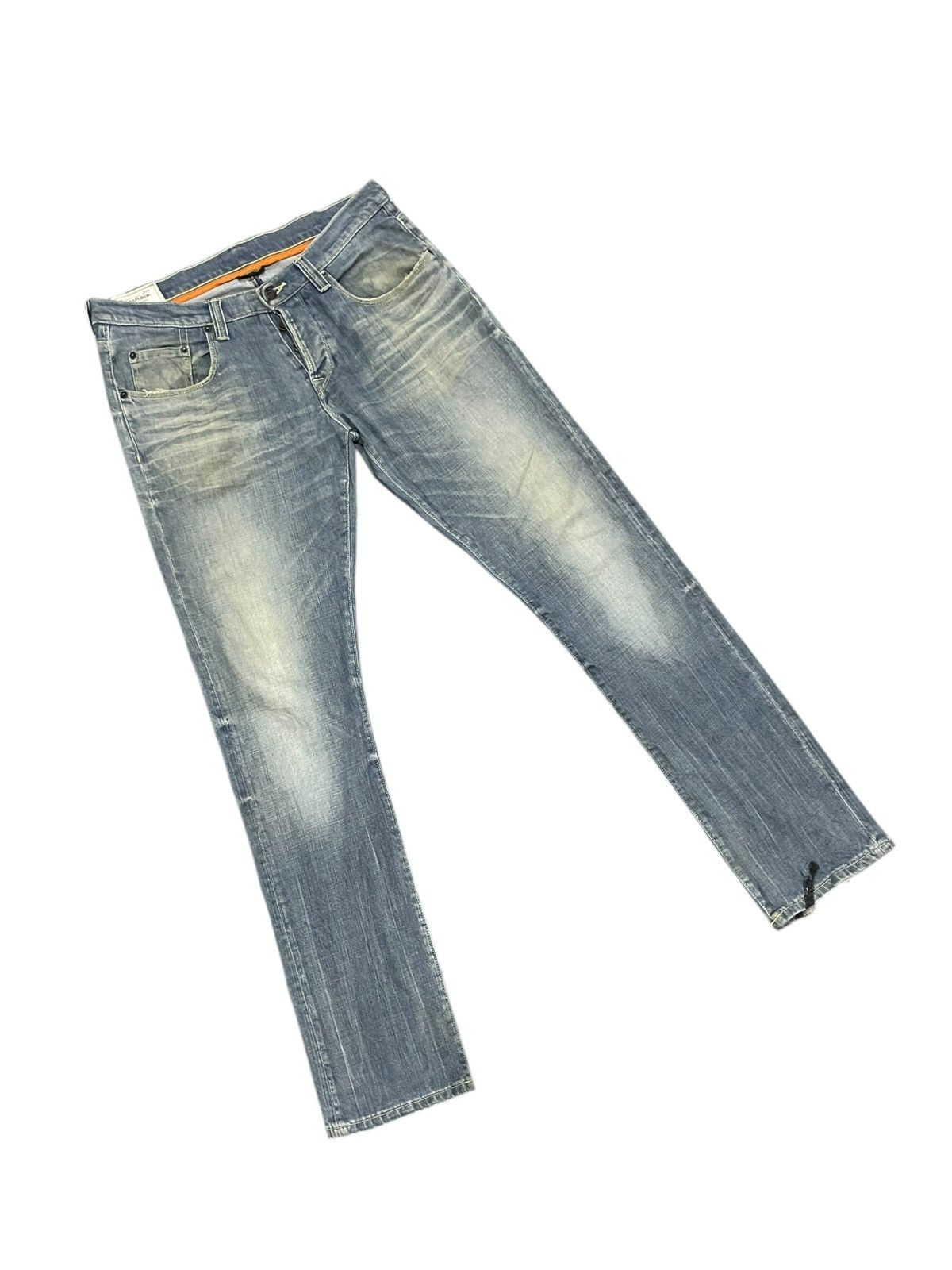 Napapijri Napapijri Stonewash Distressed Jeans Size US 34 / EU 50 - 3 Thumbnail