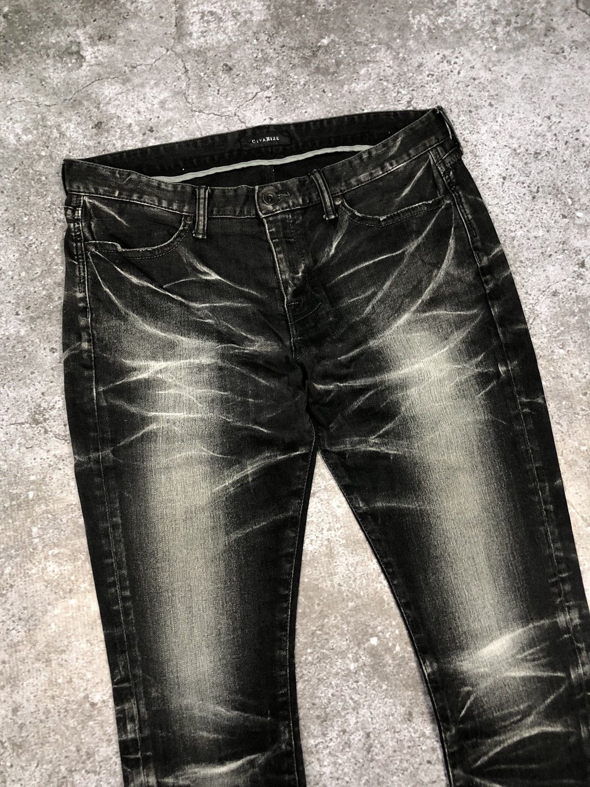 CIVARIZE CIVARIZE RAW JEANS Size US 32 / EU 48 - 4 Thumbnail