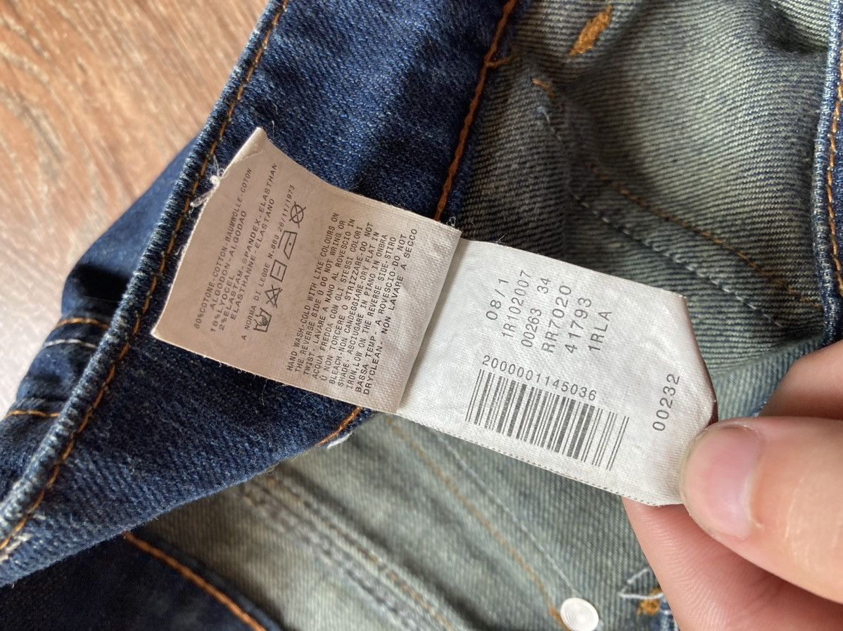 Hysteric Glamour × John Galliano × Vintage Avant Garde Galliano Y2K jeans made in Italy Size 28" / US 6 / IT 42 - 12 Thumbnail