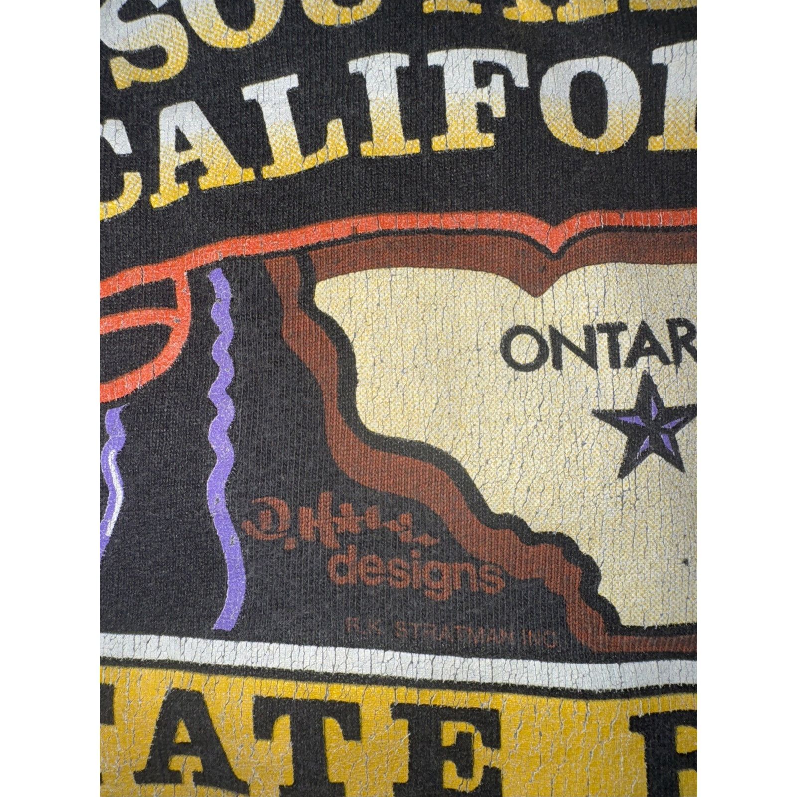 Harley Davidson × Vintage Vintage 1993 Harley Davidson T-Shirt Black 19x25 Large Size US L / EU 52-54 / 3 - 3 Thumbnail