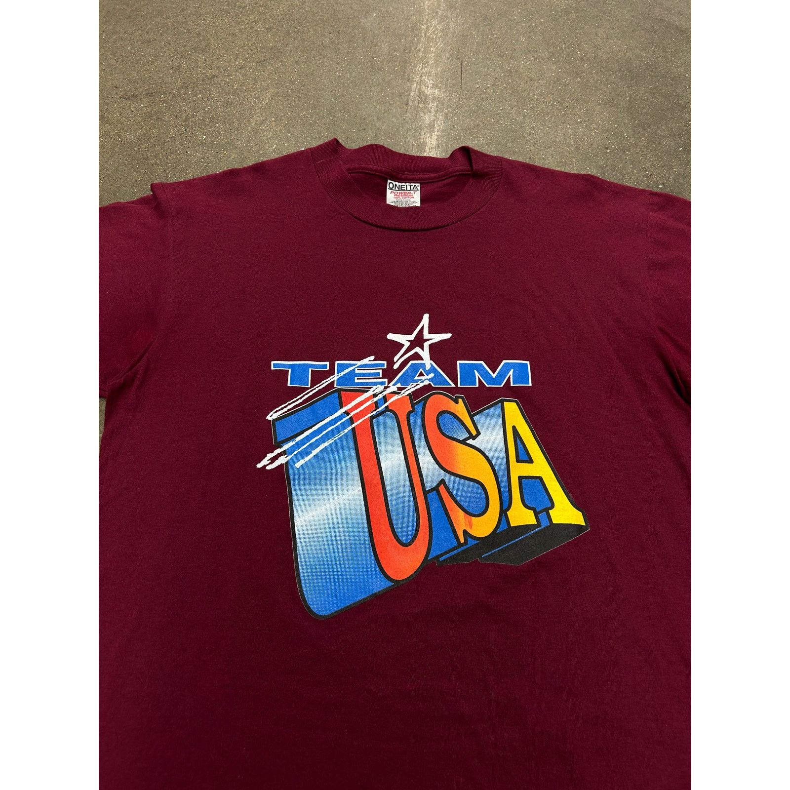 Vintage Vintage Summer Olympic Team USA T-Shirt Size L Size US L / EU 52-54 / 3 - 2 Thumbnail