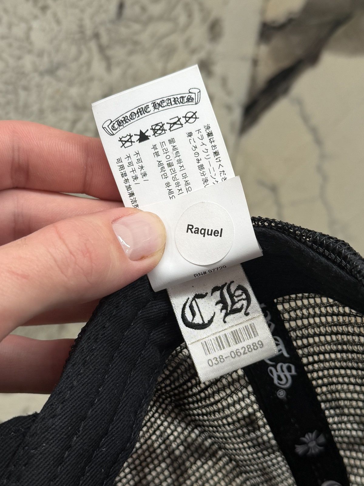 Chrome Hearts Chrome Hearts Black White Cemetery Cross Patch Trucker Size ONE SIZE - 11 Thumbnail