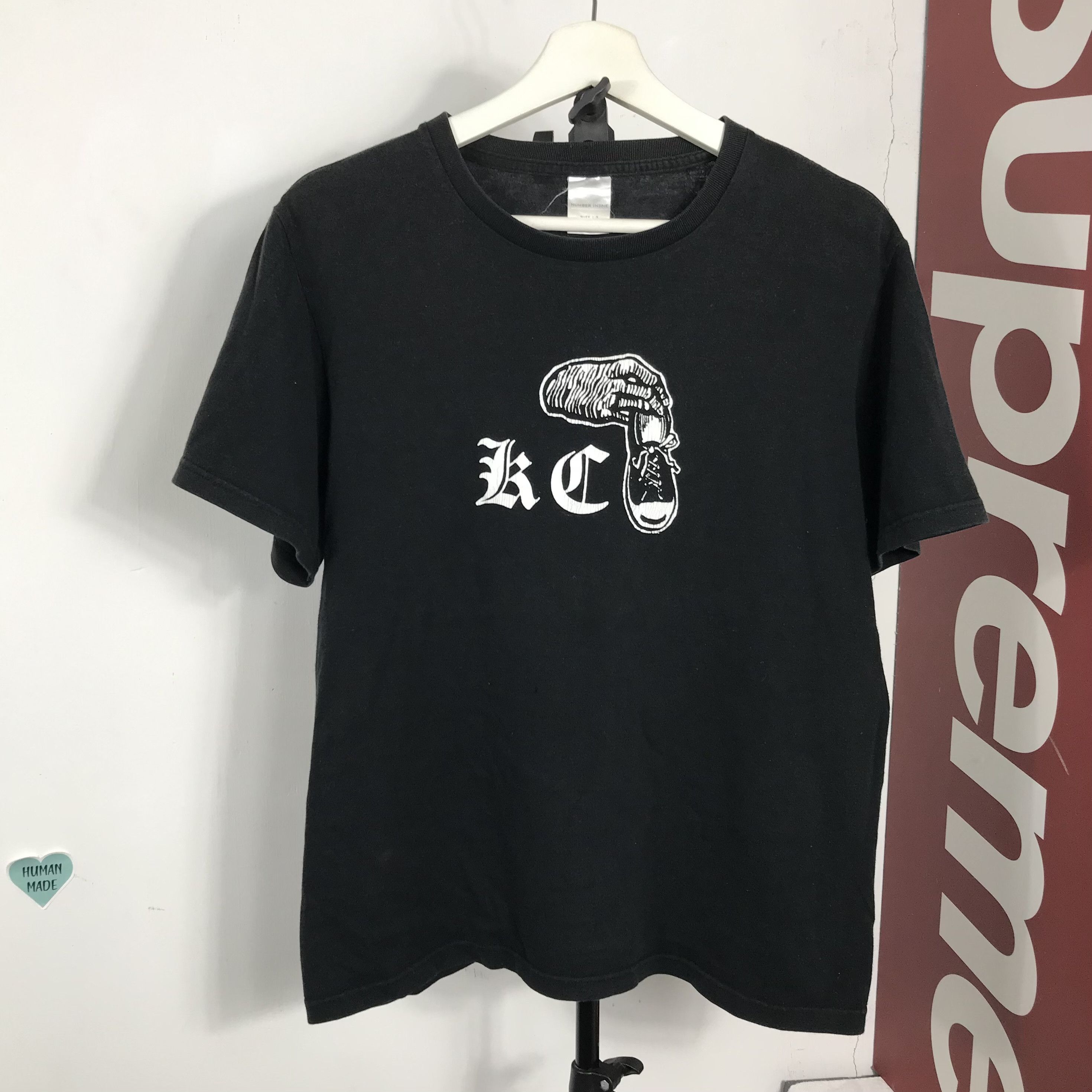 Number (N)ine Kurt Cobain Lyrics Tee | Grailed