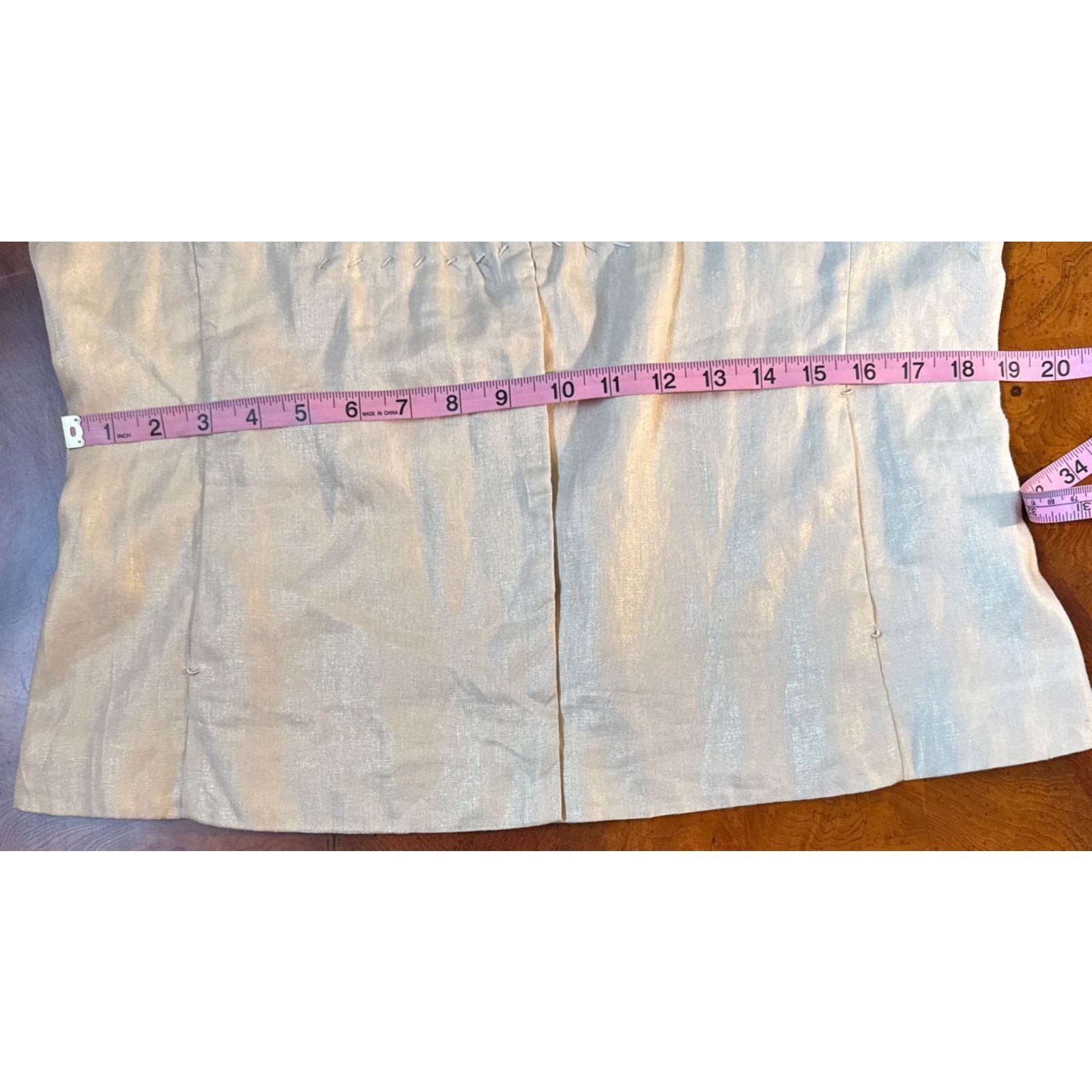 Elie Tahari elie tahari 100 linen hook and eye jacket Size XL / US 12-14 / IT 48-50 - 17 Thumbnail