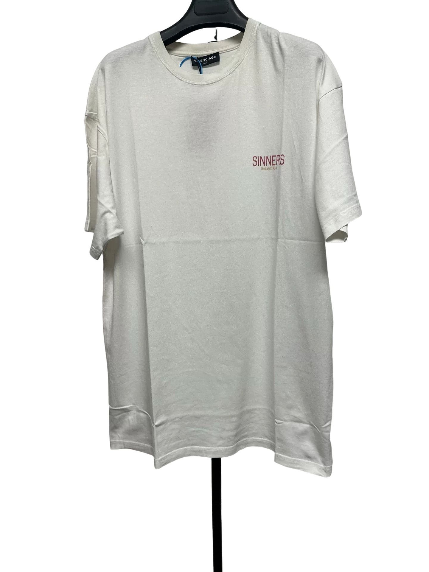 Balenciaga Balenciaga Sinners Print T-Shirt Size M Size US M / EU 48-50 / 2 - 1 Thumbnail