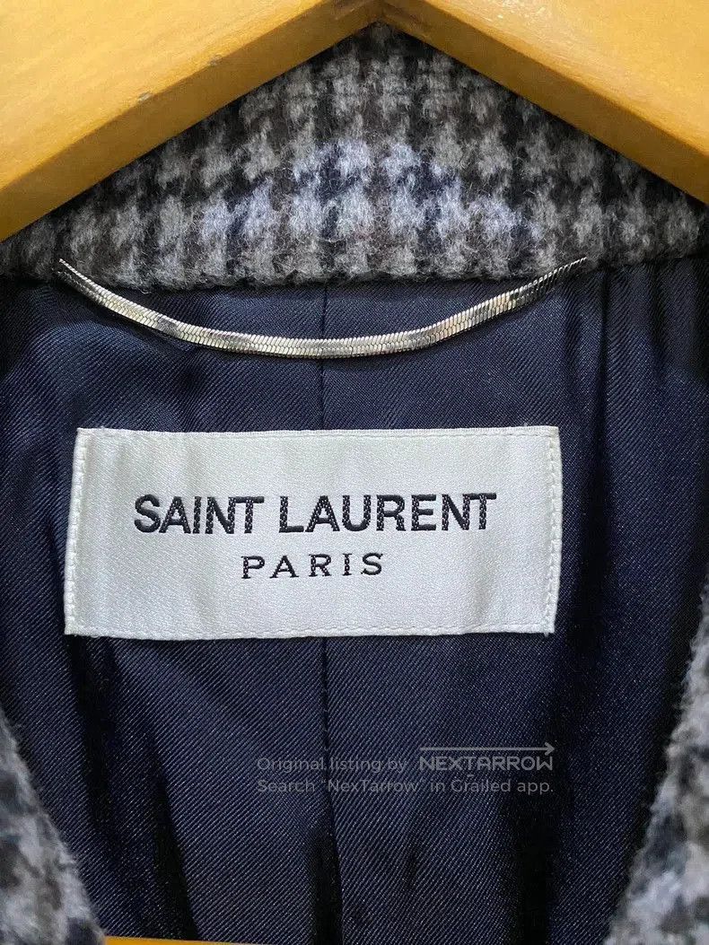 Saint Laurent Paris Saint Laurent 2014FW Houndstooth Coat. Size US S / EU 44-46 / 1 - 2 Thumbnail