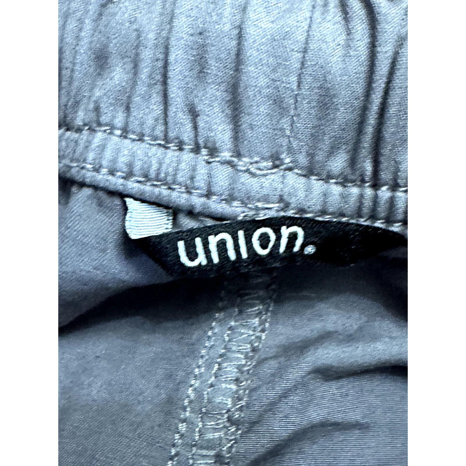 Other Union Shorts Drawstring Functional Zip Pocket Gray Mens NWOT Size US 28 / EU 44 - 7 Thumbnail