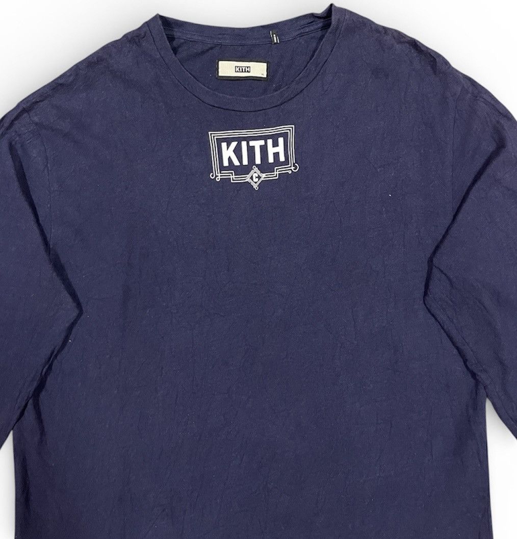 Kith Kith longsleeve t shirt navy blue Size US XL / EU 56 / 4 - 4 Thumbnail