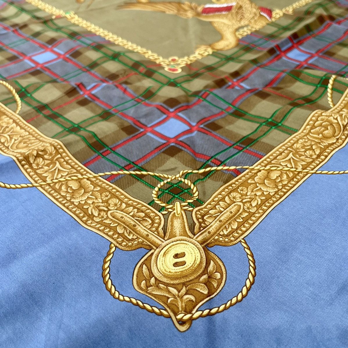 Designer × La Milano " i santi" Milano Silk Scarf Size ONE SIZE - 11 Thumbnail