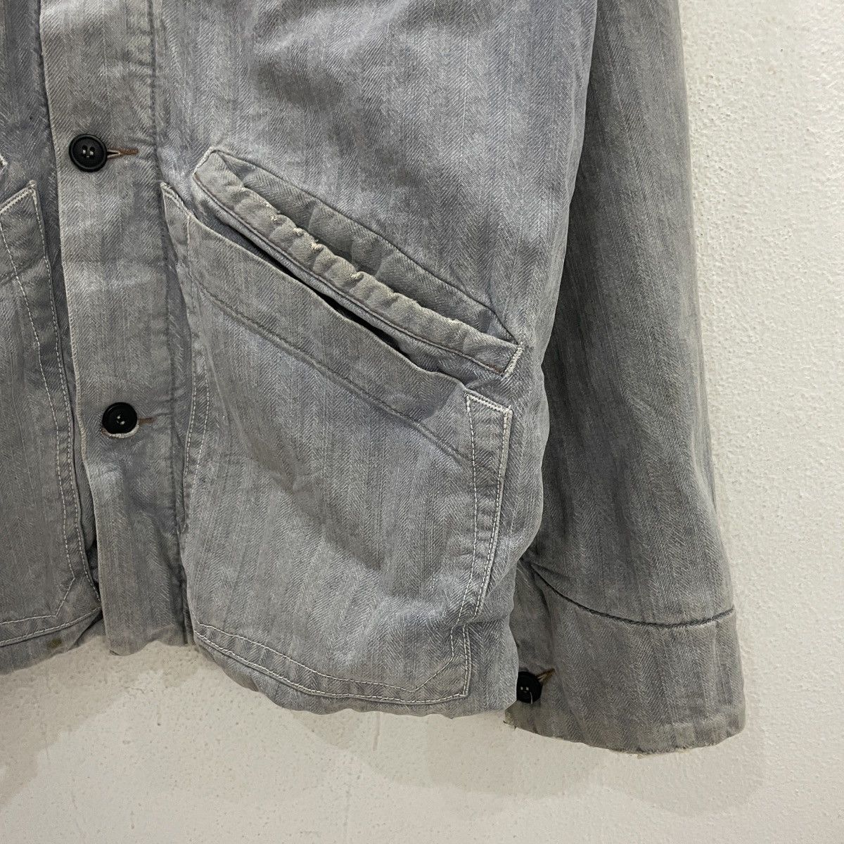 Diesel Vintage Diesel Herringbone Workwear Chore Jacket Size US M / EU 48-50 / 2 - 3 Thumbnail