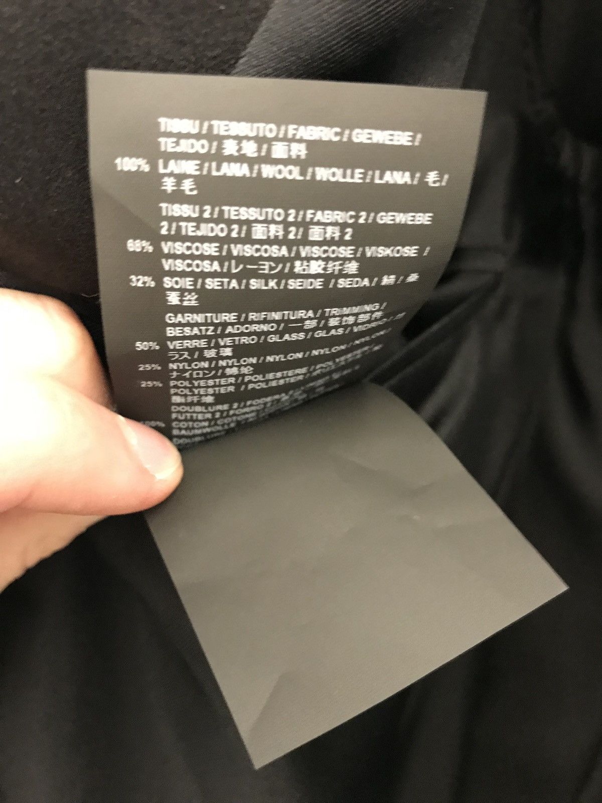 Saint Laurent Paris Cosmic blazer Hedi Slimane BRAND NEW Size 46S - 23 Thumbnail
