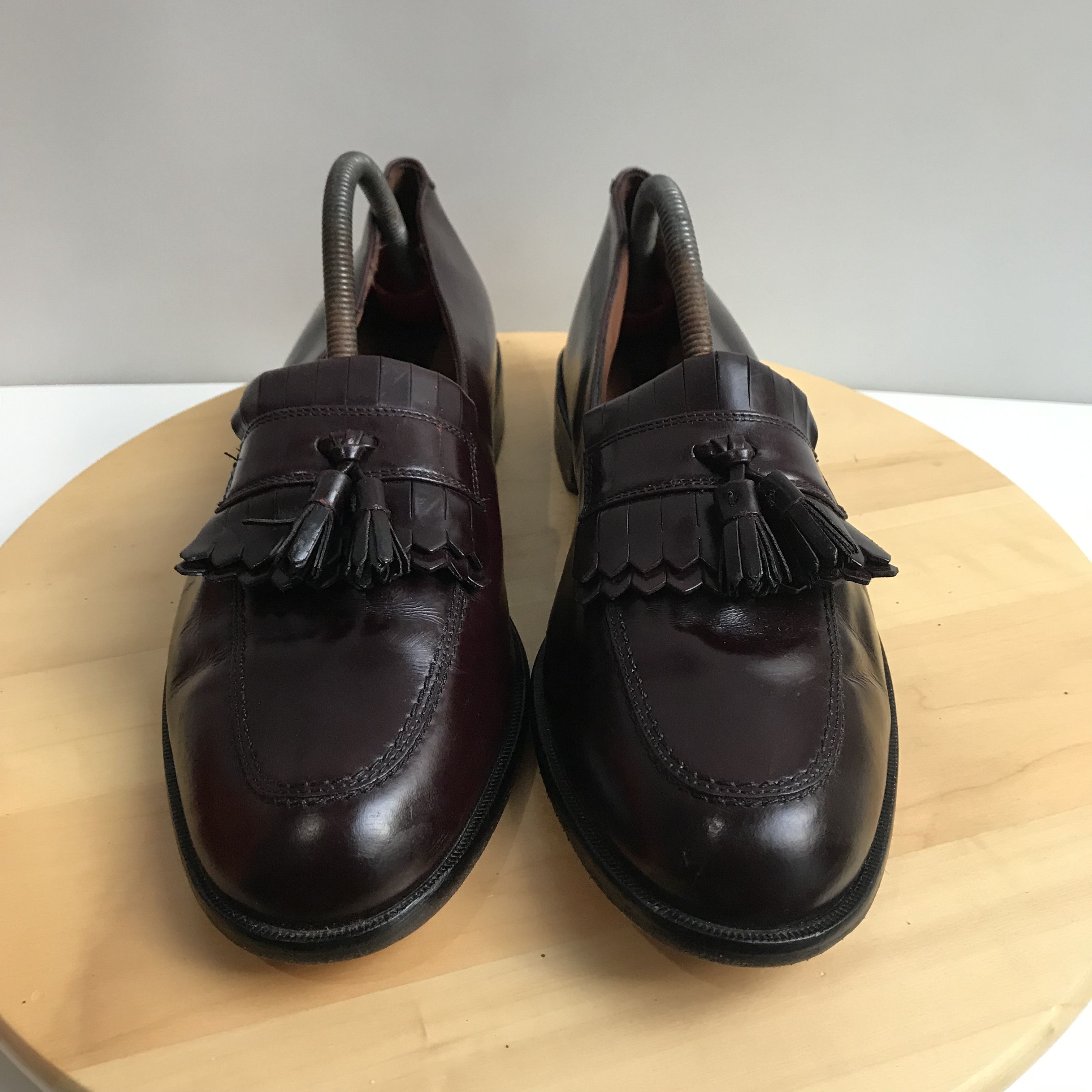 Bostonian × Designer × Vintage Vintage Bostonian Classics Penny Loafer Tassle Red wine Size US 10 / EU 43 - 14 Thumbnail