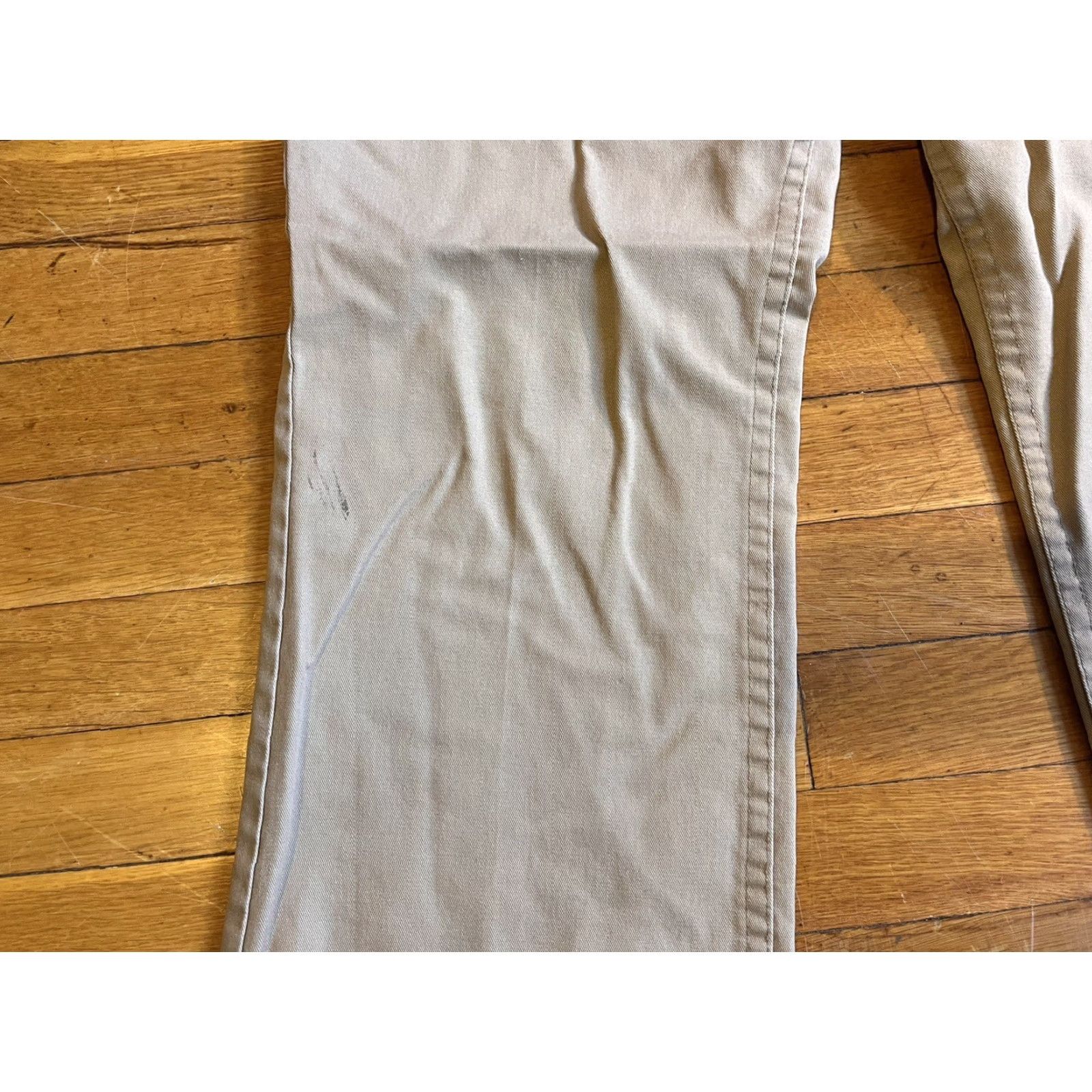 Levi's VINTAGE Levi’s Khaki Pants Men’s 33x25 Beige 70s Size US 33 - 4 Thumbnail