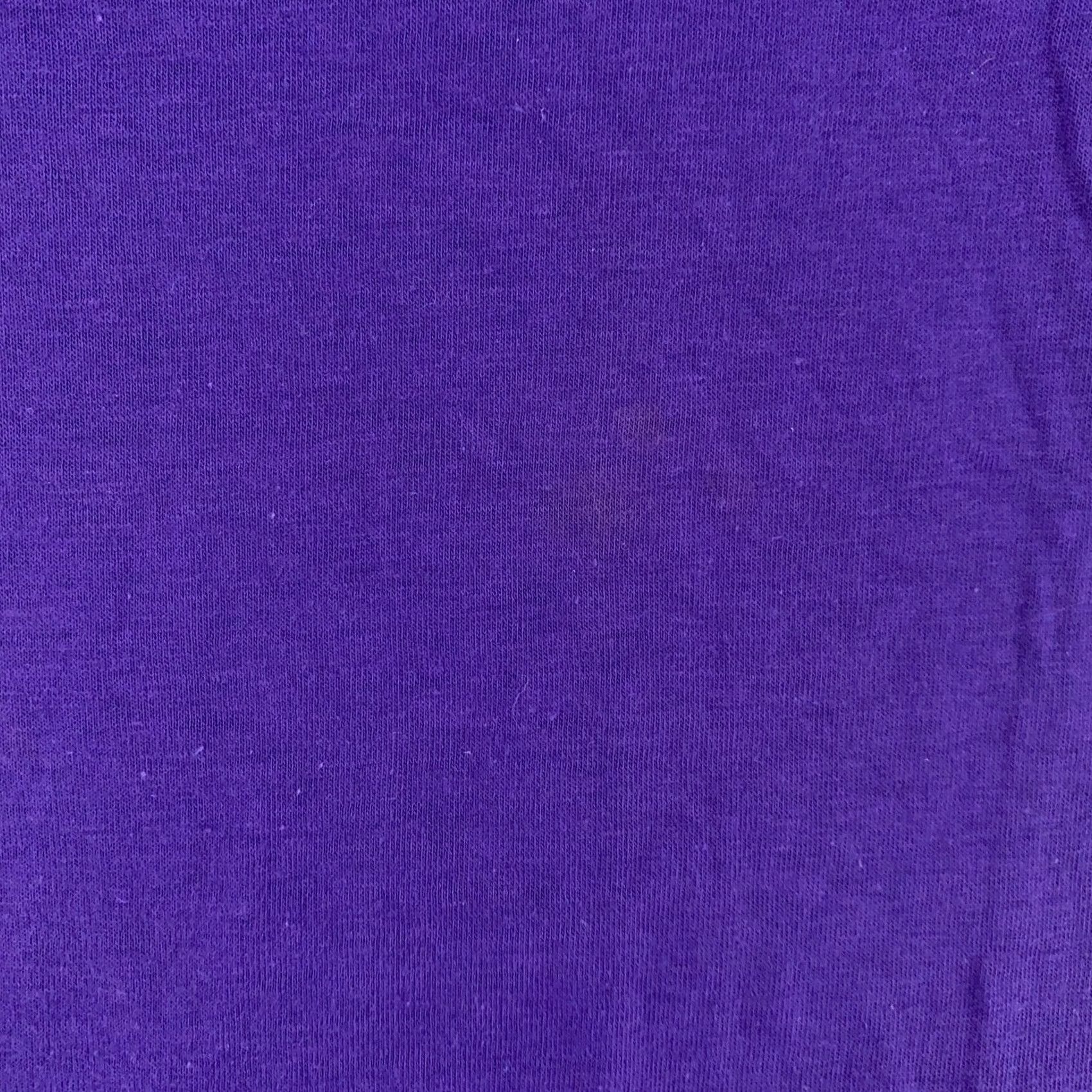 Vintage VINTAGE Ched Purple Shirt XXXS Regular Short Sleeve Polyester Cotton 50/50 Crew Neck Men T-Shirt Made USA 80s Tee Size US XXS / EU 40 - 4 Thumbnail