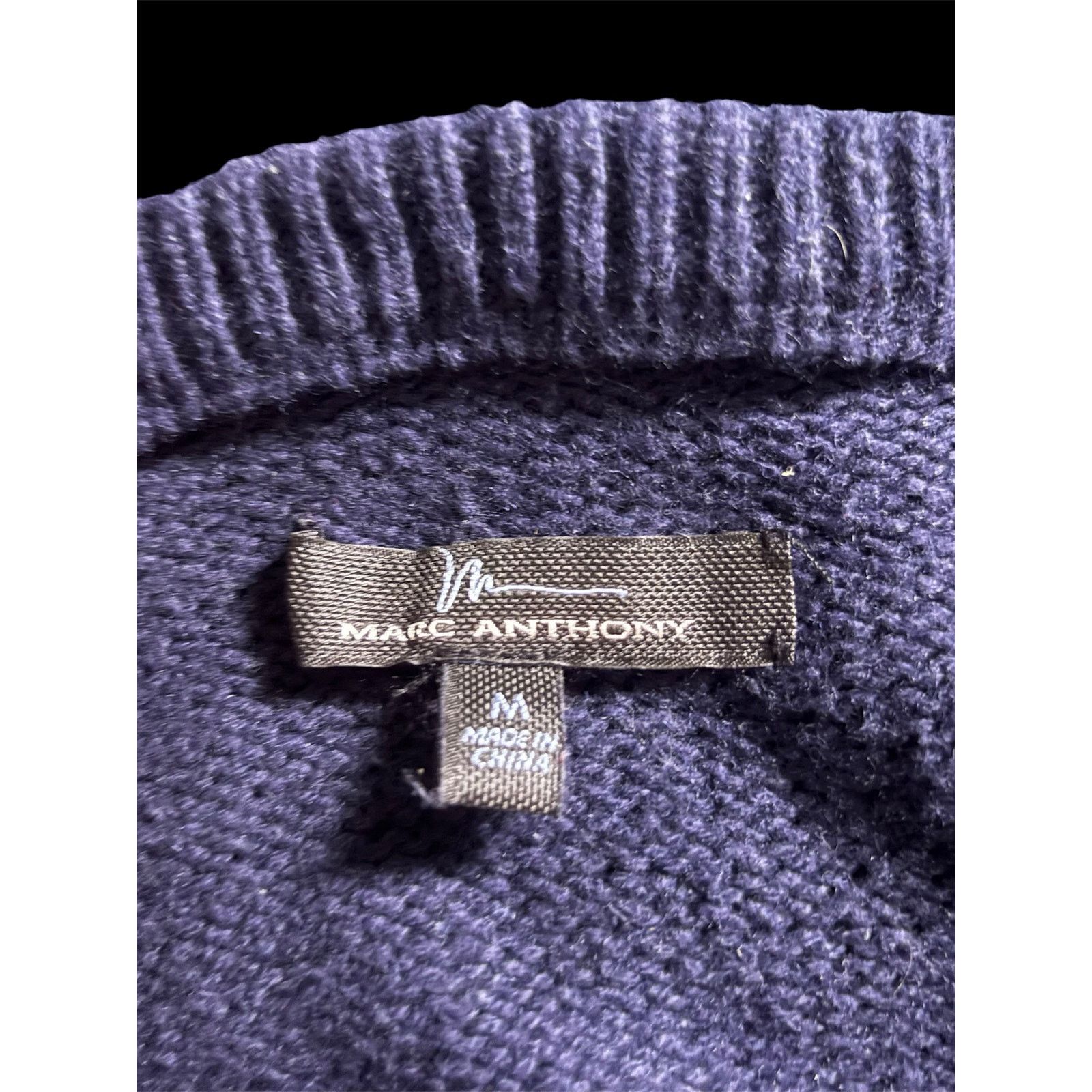 Marc Anthony Y2K Marc Anthony Blue Cotton Wool Pullover Sweater Size US M / EU 48-50 / 2 - 5 Thumbnail