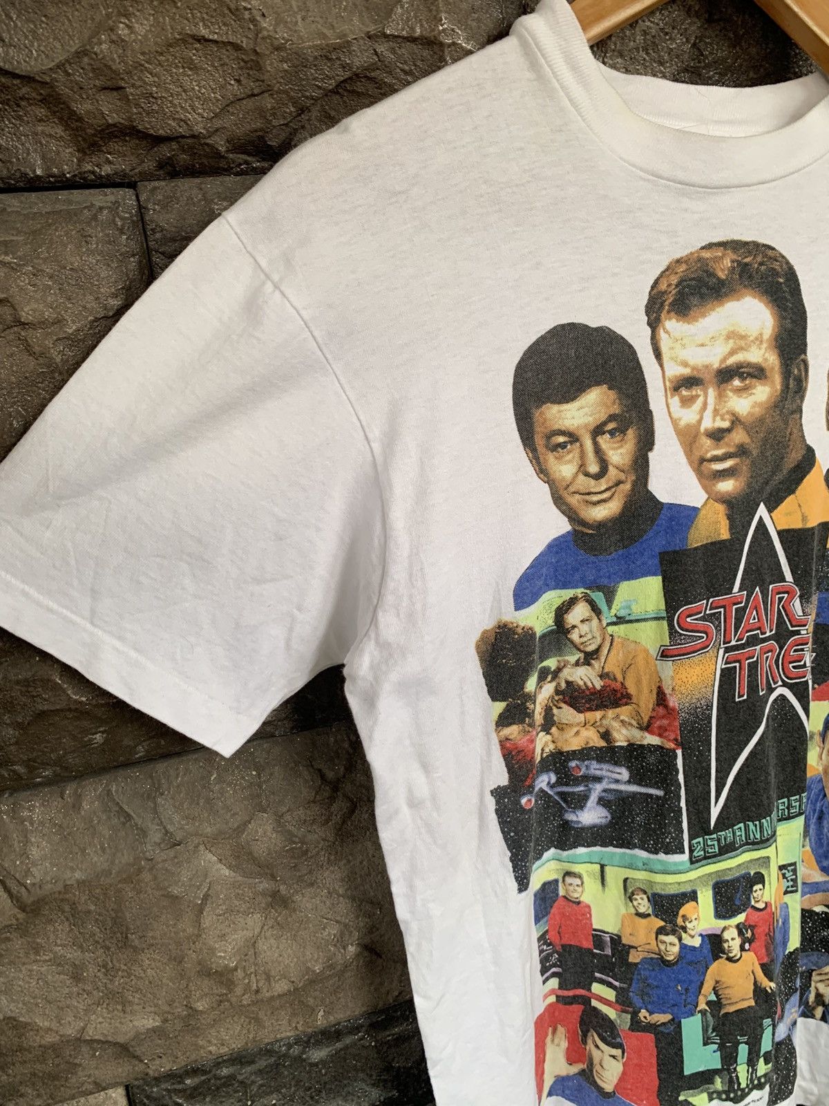 Vintage Vintage 90s Star Trek Paramount Pictures Movie T shirt Size US M / EU 48-50 / 2 - 5 Thumbnail