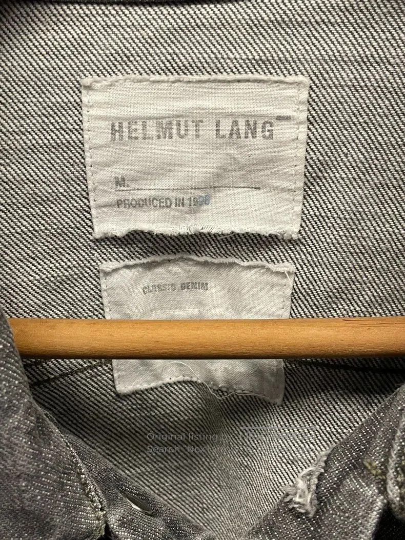 Helmut Lang Helmut Lang 1998 Denim Jacket Size 48. Size US M / EU 48-50 / 2 - 4 Thumbnail