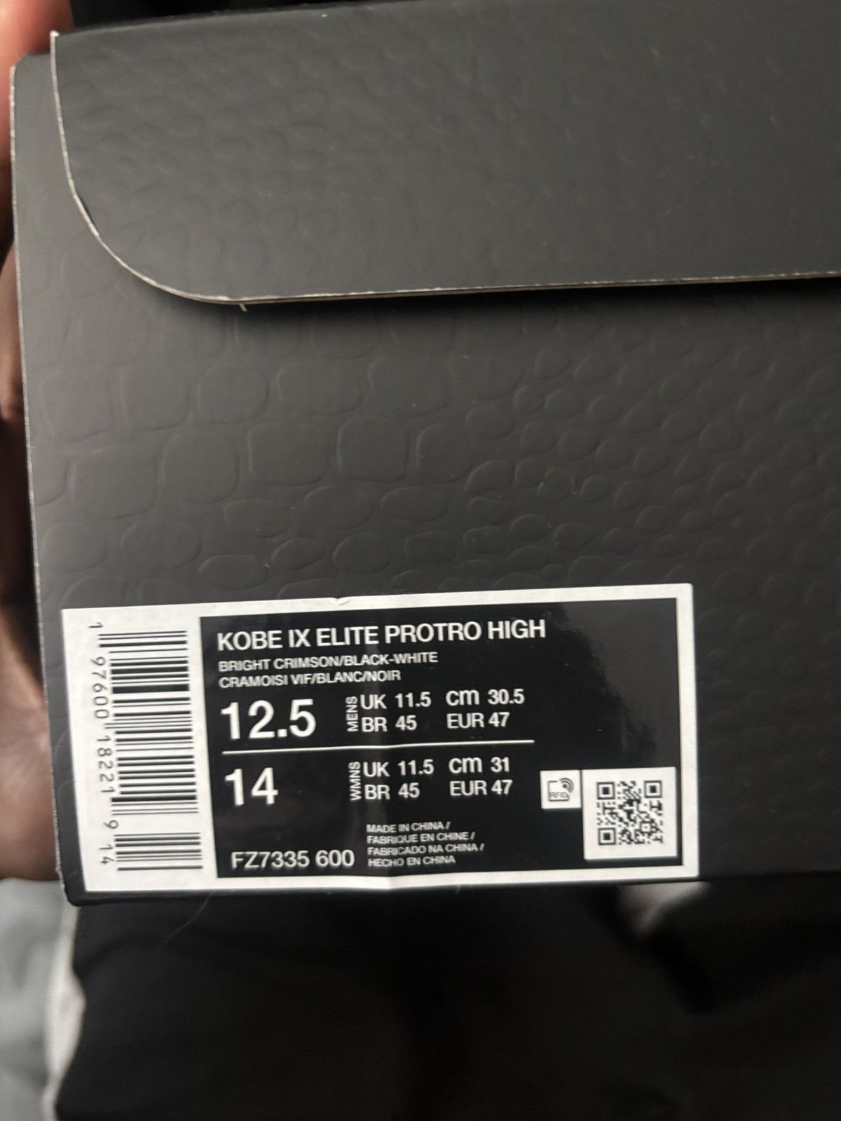 Nike Nike Kobe 9 Elite Protro Christmas Size US 12.5 / EU 45-46 - 7 Thumbnail