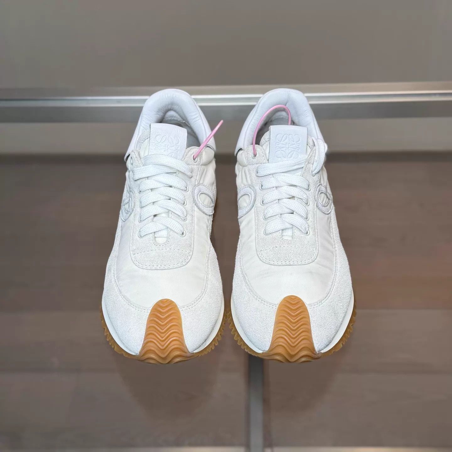 Loewe Loewe Runner Gray White Decon Sneakers Size 39 99 Size US 8.5 / IT 38.5 - 5 Thumbnail