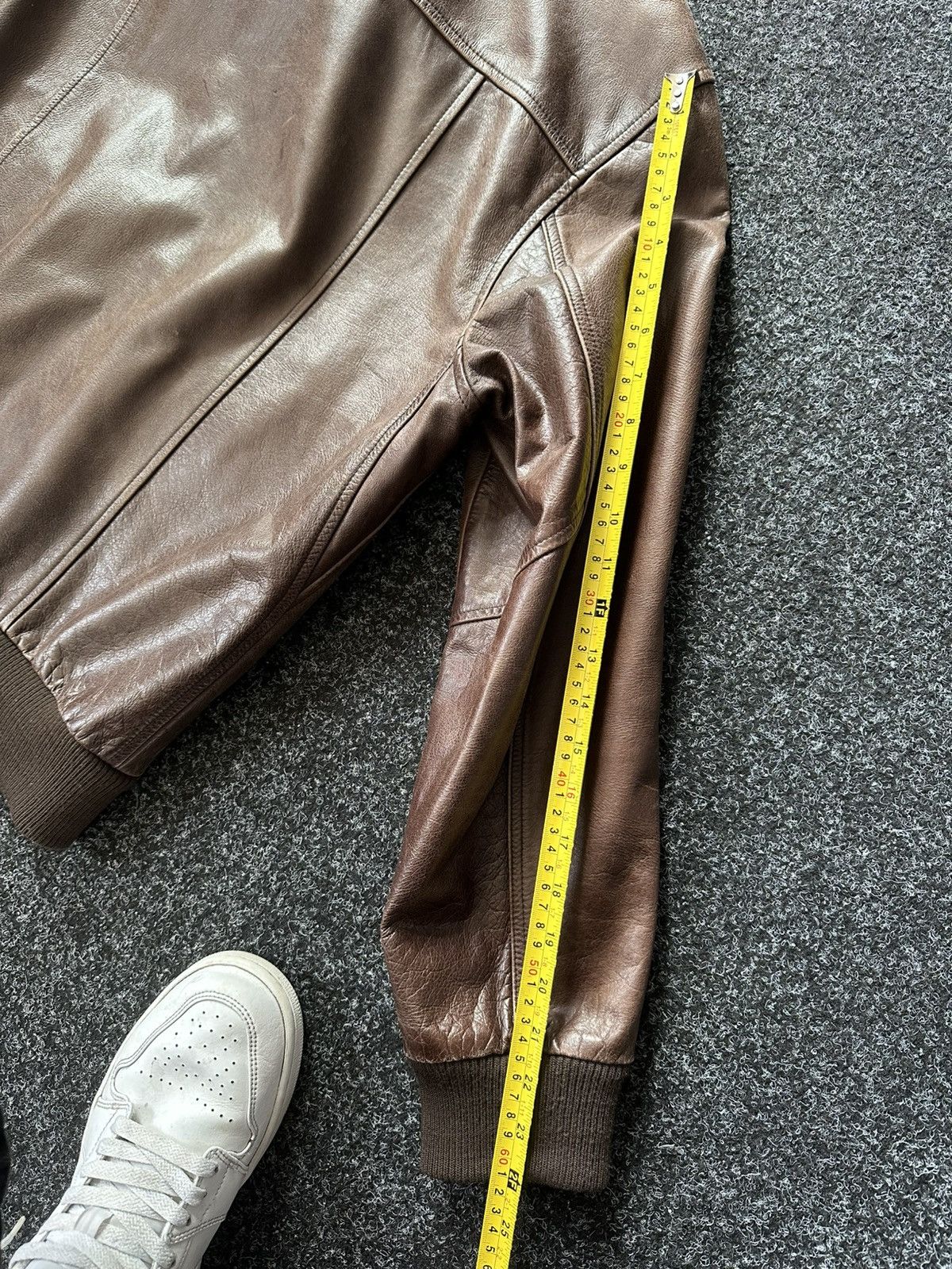 If Six Was Nine × Leather 🚨Vintage 90s Leather Biker Jacket-West Style Maison Margiela Size US M / EU 48-50 / 2 - 13 Thumbnail