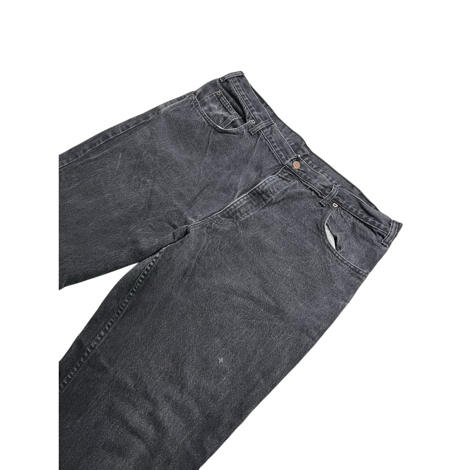 Vintage Vintage 90s Arizona Jeans Co Black Denim Jeans 40x30 USA. Size US 40 / EU 56 - 11 Thumbnail