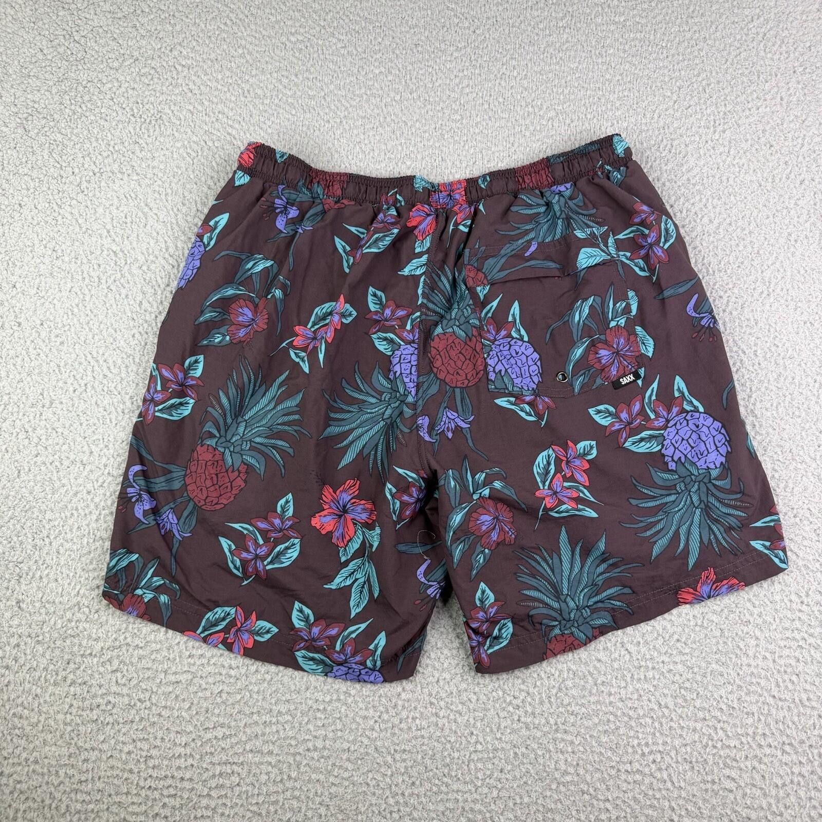 Saxony Saxx Cannonball 2N1 Mens L (30 x 7) Swim Trunks Board Shorts Size US 34 / EU 50 - 8 Thumbnail
