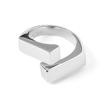Jewelry Creative Cross Geometric Ring Size ONE SIZE - 3 Thumbnail