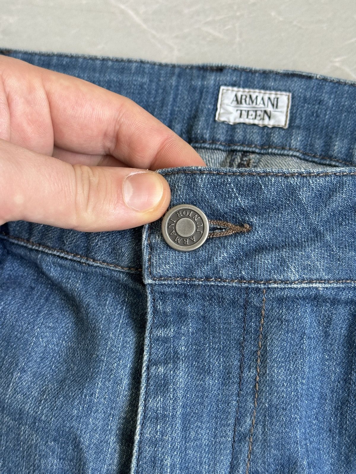 Armani Armani Jeans Denim Pants Straight Size US 28 / EU 44 - 8 Thumbnail