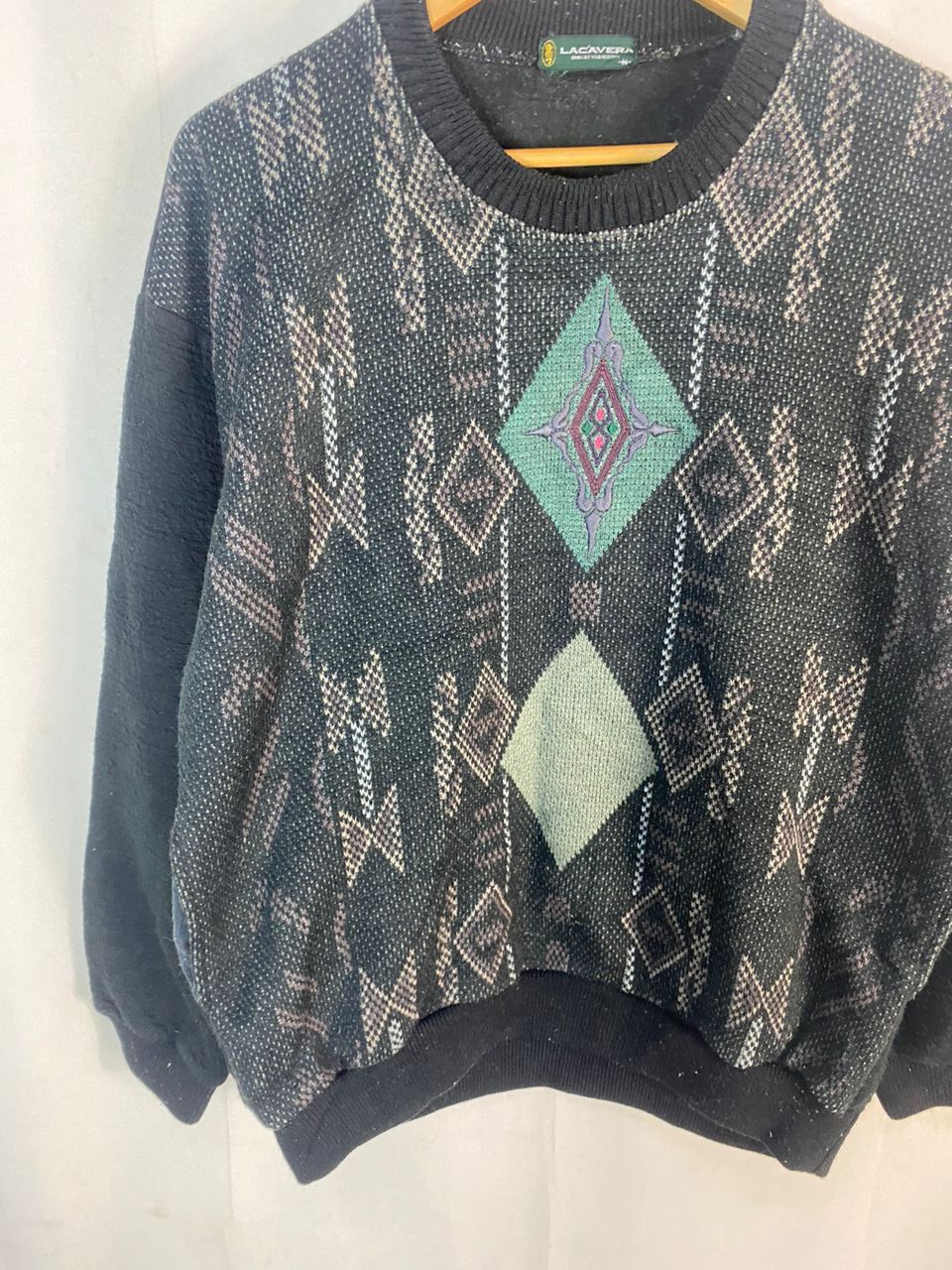 Japanese Brand Best price 🔥Lacavera knit sweatshirt Size US M / EU 48-50 / 2 - 2 Thumbnail