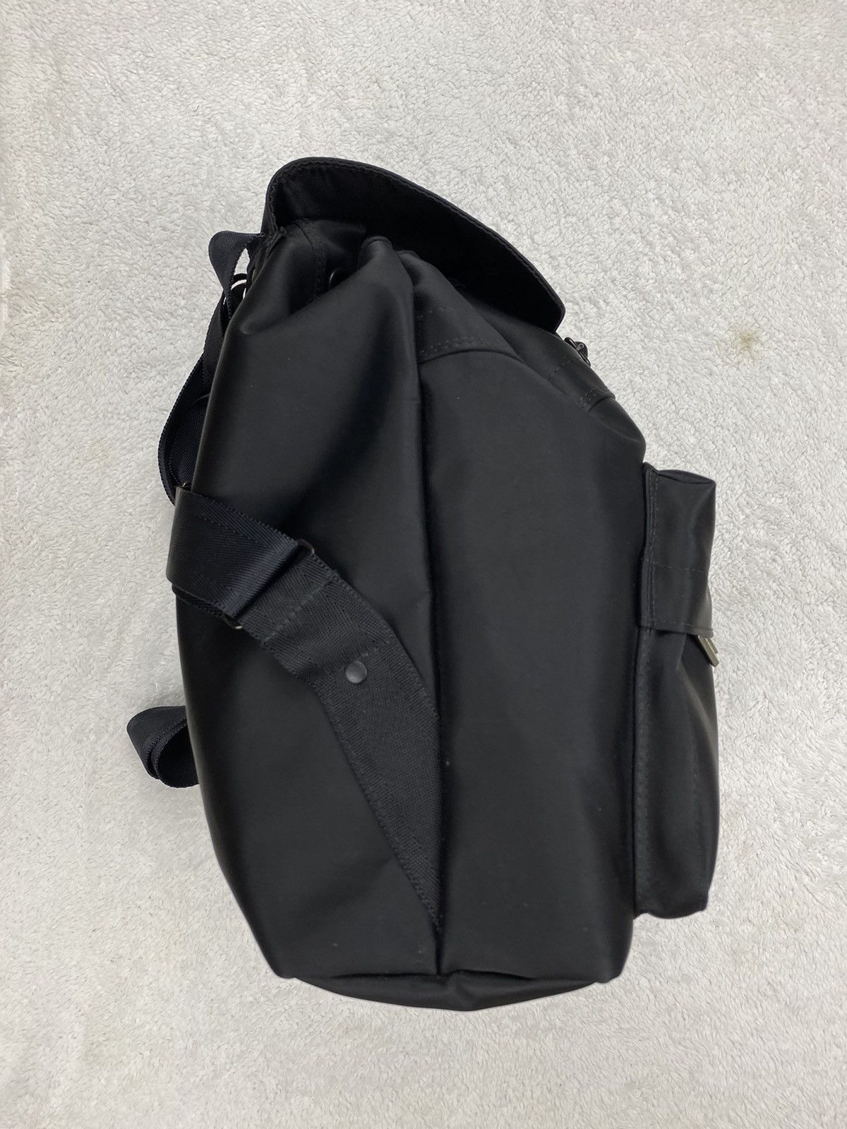 Yohji Yamamoto Y’saacs Pour Homme YOHJI YAMAMOTO Signature Nylon Backpack Size ONE SIZE - 3 Thumbnail