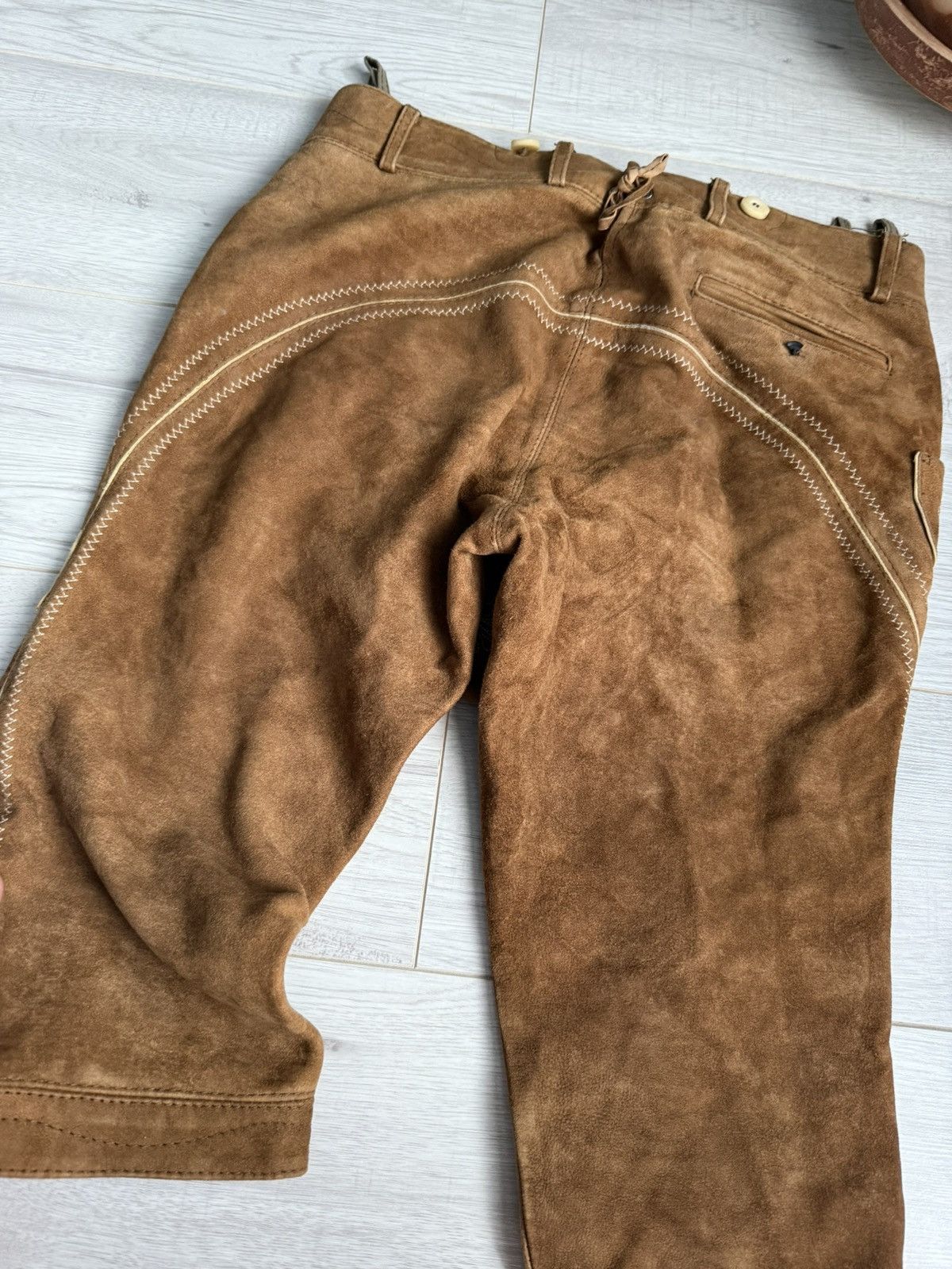 Other Vintage western leather shorts cowboy style Size US 30 / EU 46 - 4 Thumbnail