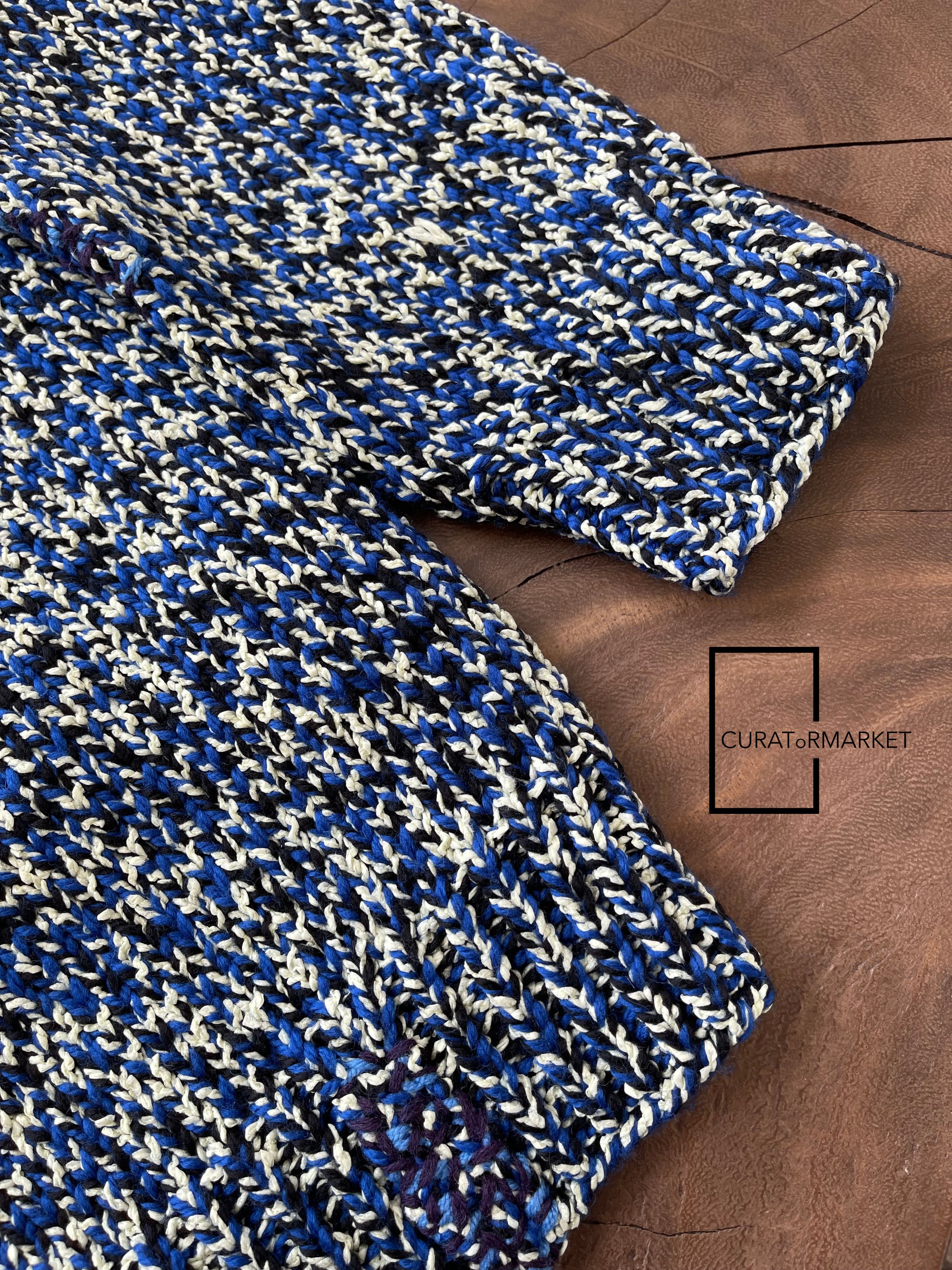 Maison Margiela Handmade Wool Mouline Knit Stitch Embroidered Sweater SS22 Size US S / EU 44-46 / 1 - 12 Thumbnail