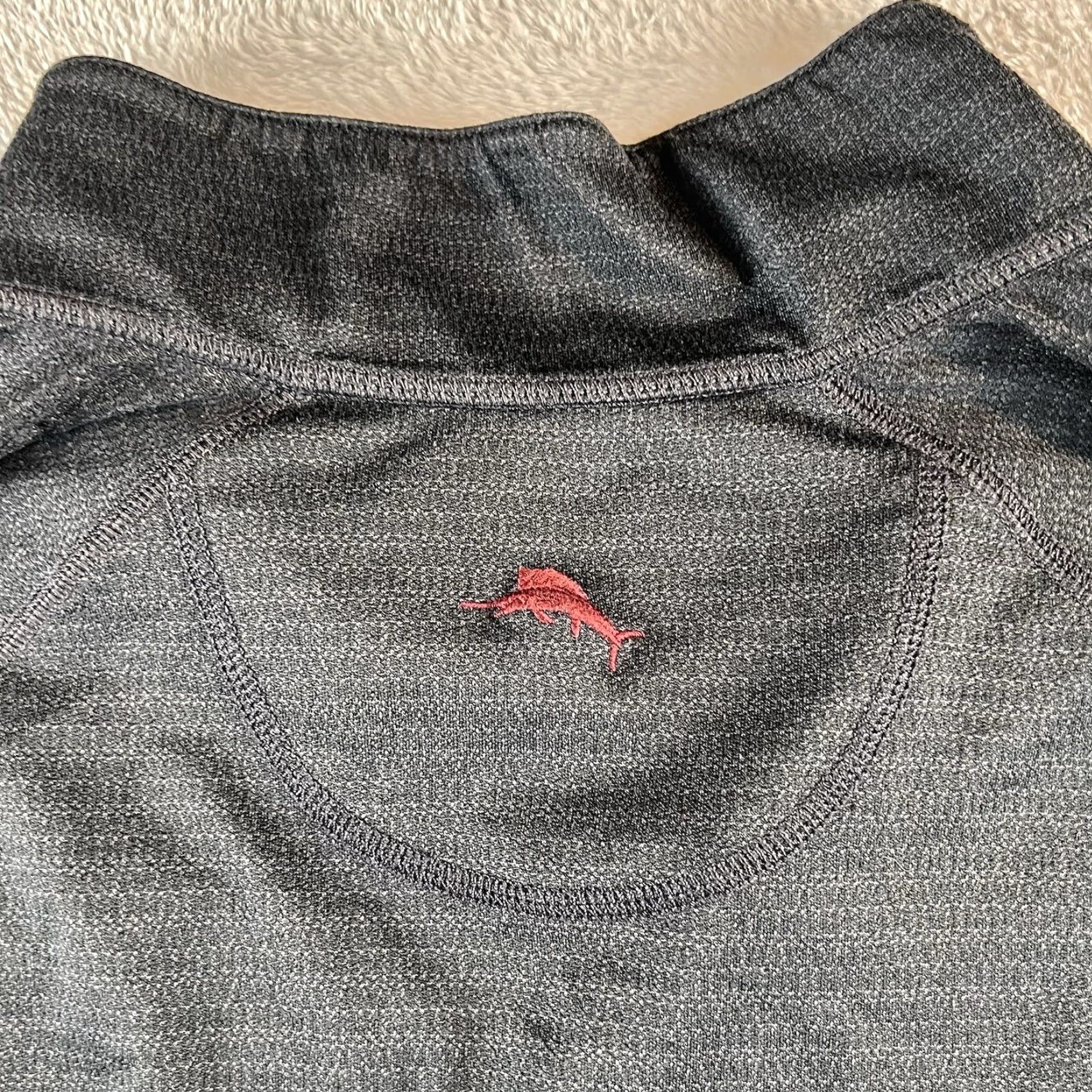 Tommy Bahama Tommy Bahama Sweater XL Mens Pullover Knitted Charcoal Logo Stretch Outdoor Golf Hiking Casual Knit Regular Size XL Gents Size US XL / EU 56 / 4 - 7 Thumbnail